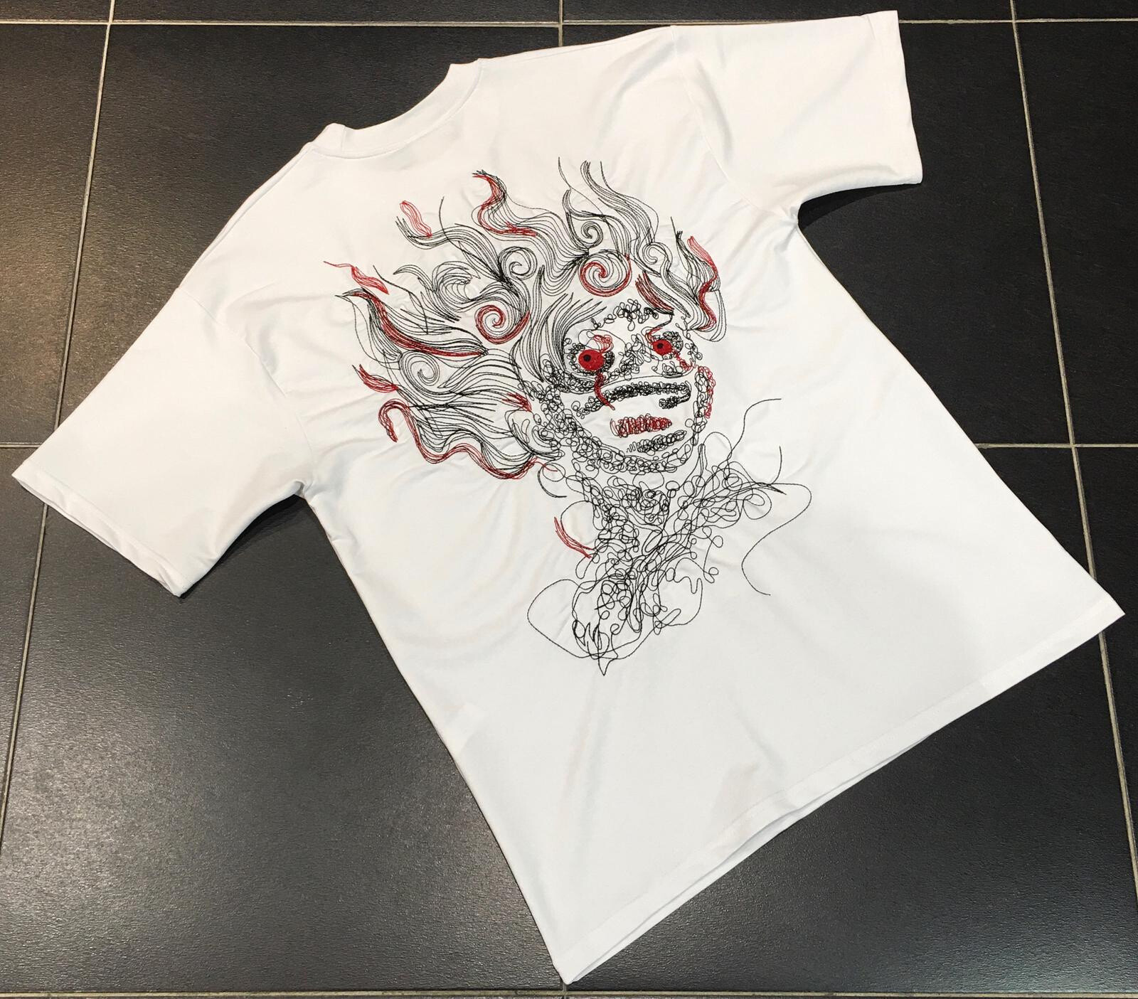 Mayorista Aarhon - Camiseta bordada "Akatsuki"