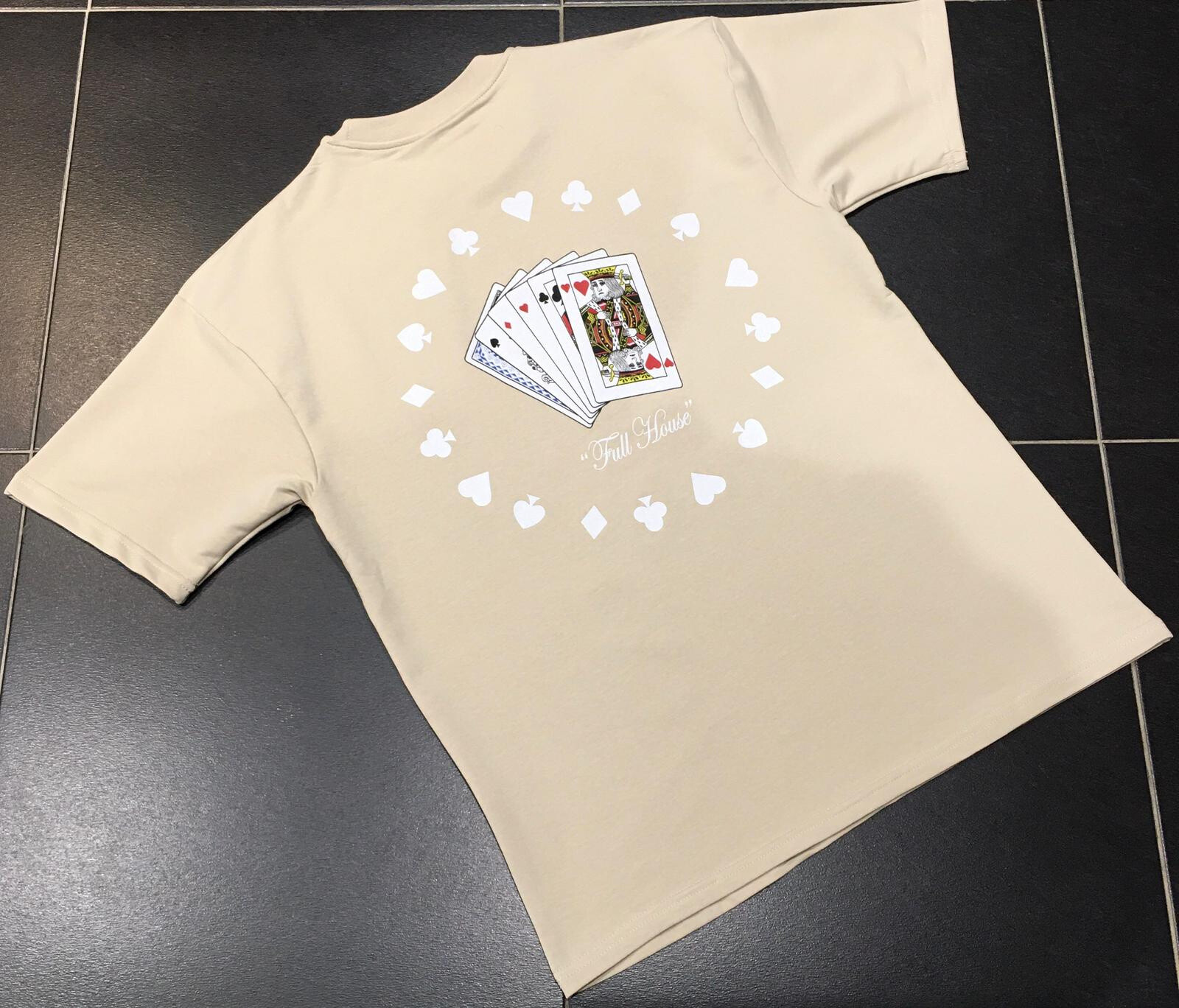 Wholesaler Aarhon - Poker printed t-shirt