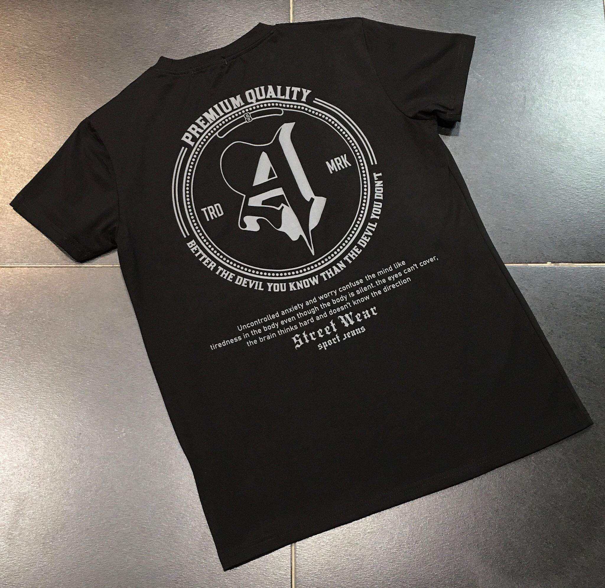 Grossiste Aarhon - T-Shirt Imprimé A