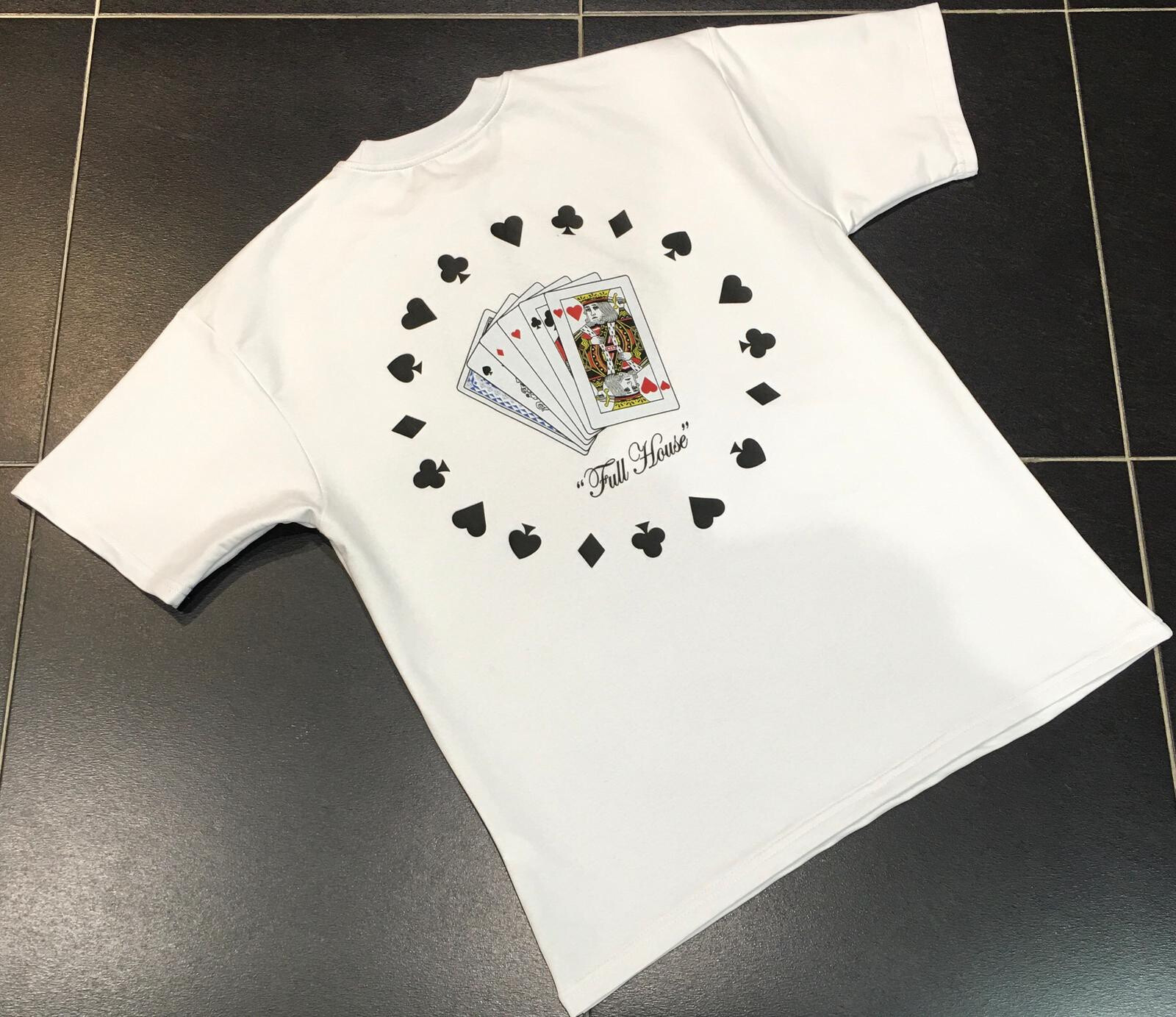 Grossiste Aarhon - T-SHIRT BRODÉ POKER