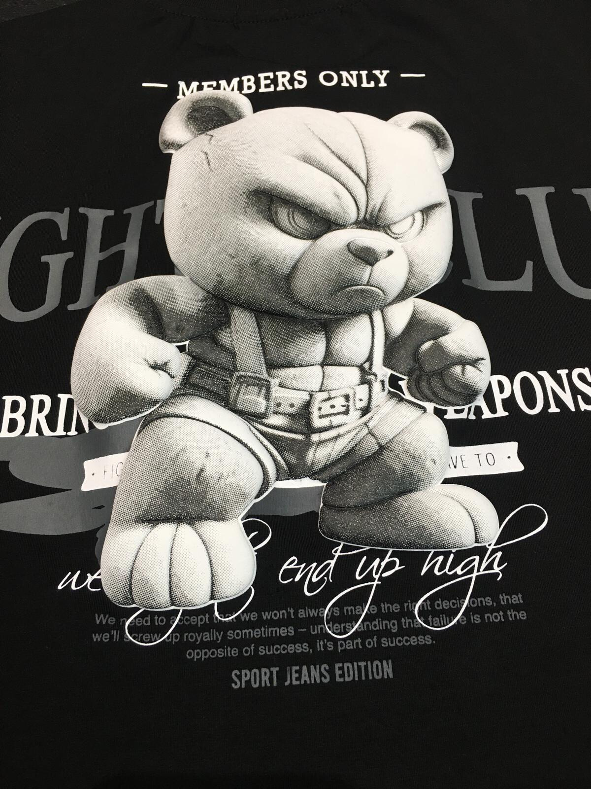Grossista Aarhon - T-shirt di stampa del combattimento club