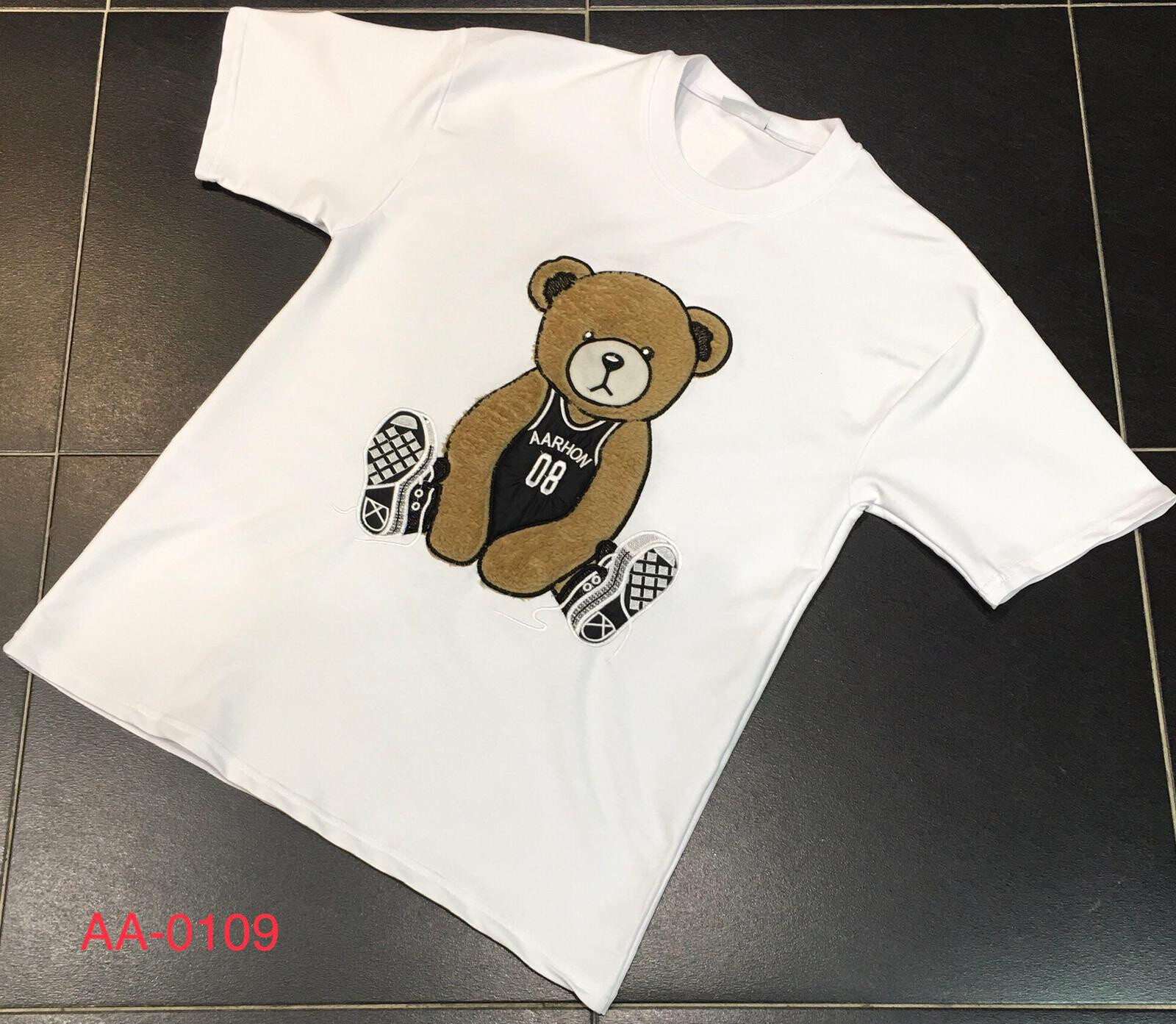 Mayorista Aarhon - Camiseta bordada de oso perezoso