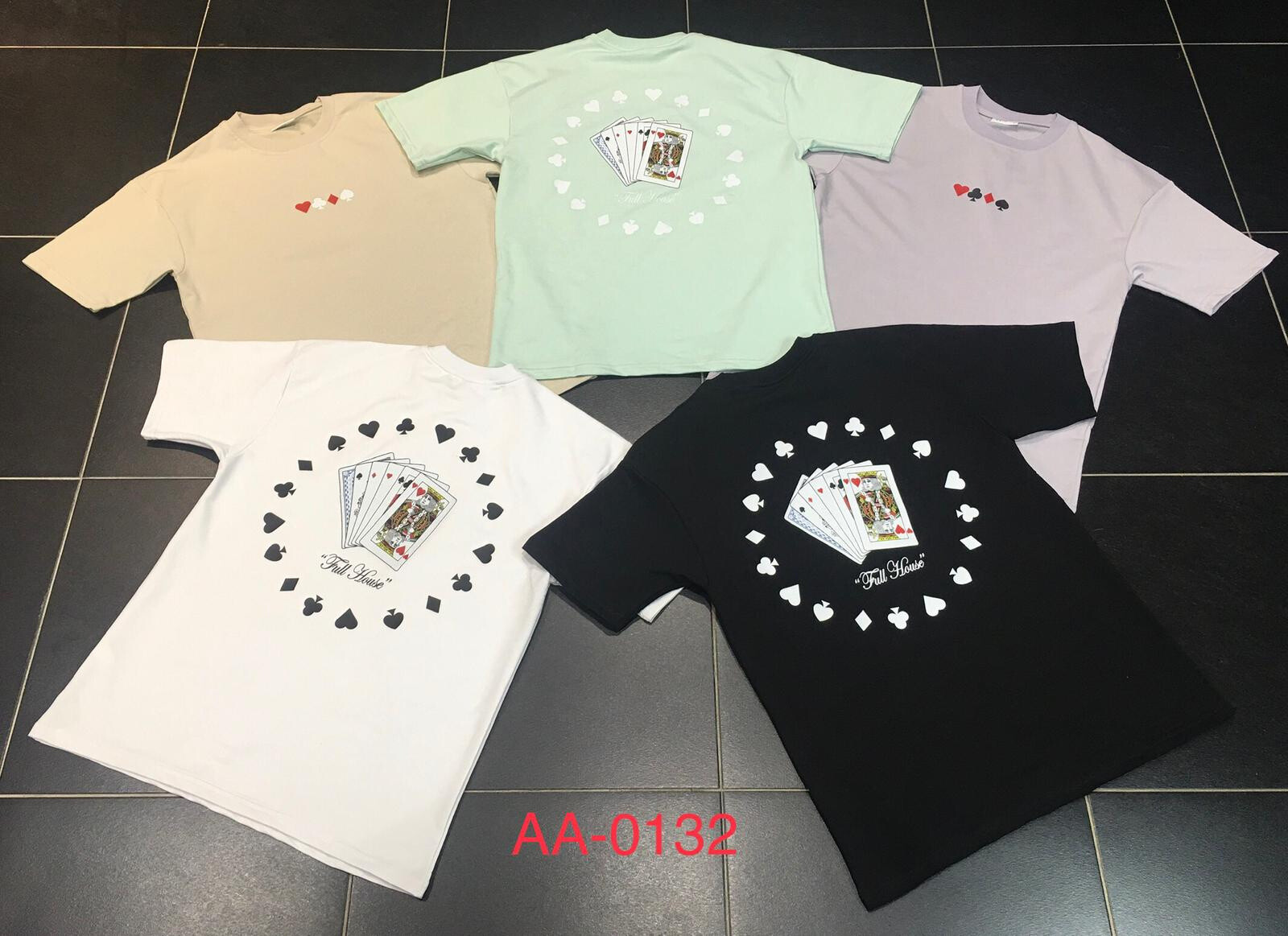 Grossiste Aarhon - T-SHIRT IMPRIMÉ POKER