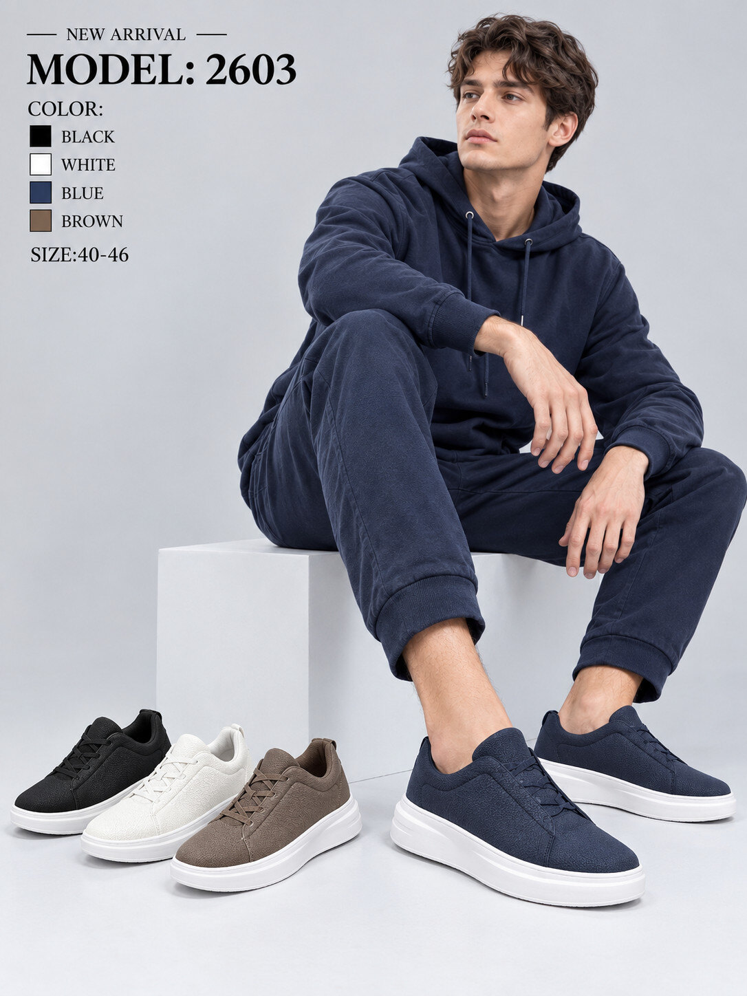 Wholesaler ALTAMODA SHOES - Men's comfortable casual shoes