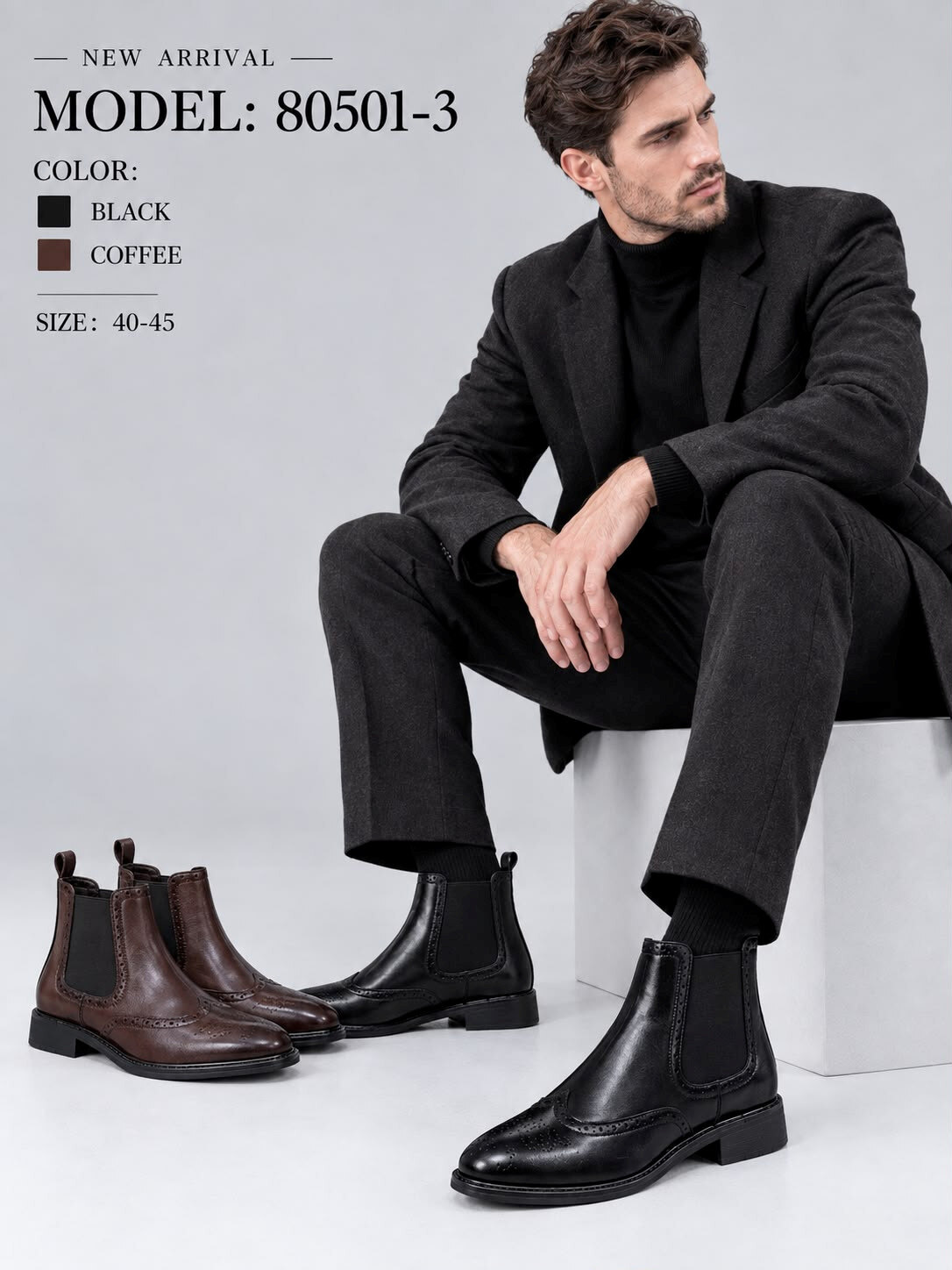 Grossiste ALTAMODA SHOES - Bottes classiques pour homme