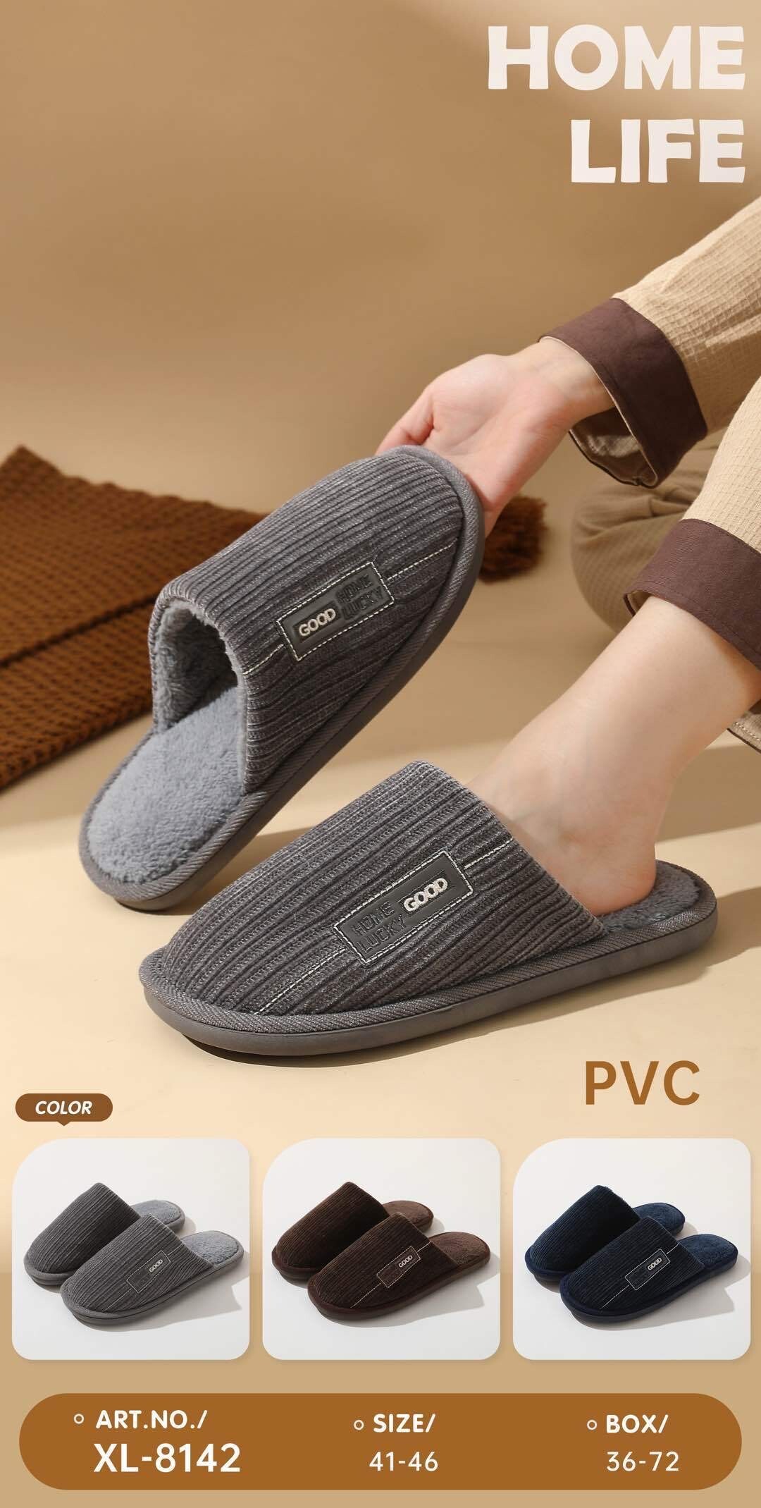 Grossiste ALTAMODA SHOES - Chaussons d'hiver pour homme