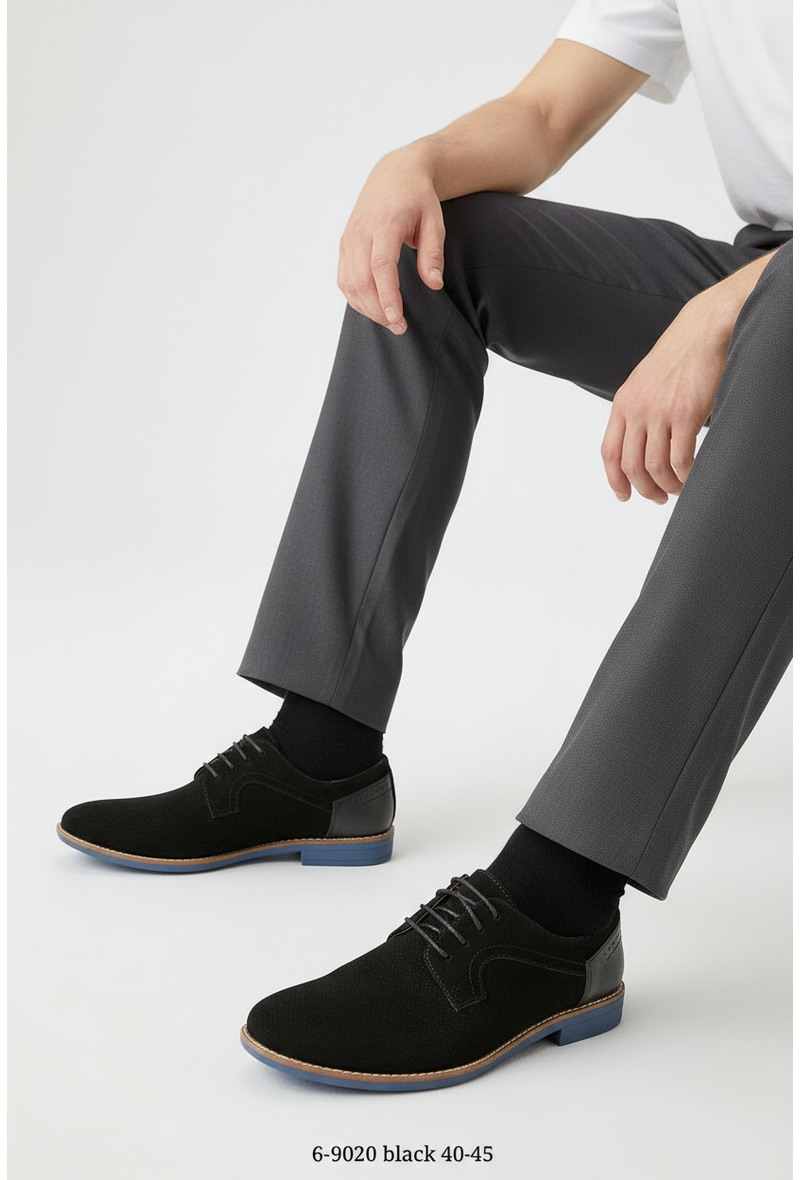 Mayorista ALTAMODA SHOES - Zapatos derby de cuero doble para hombre