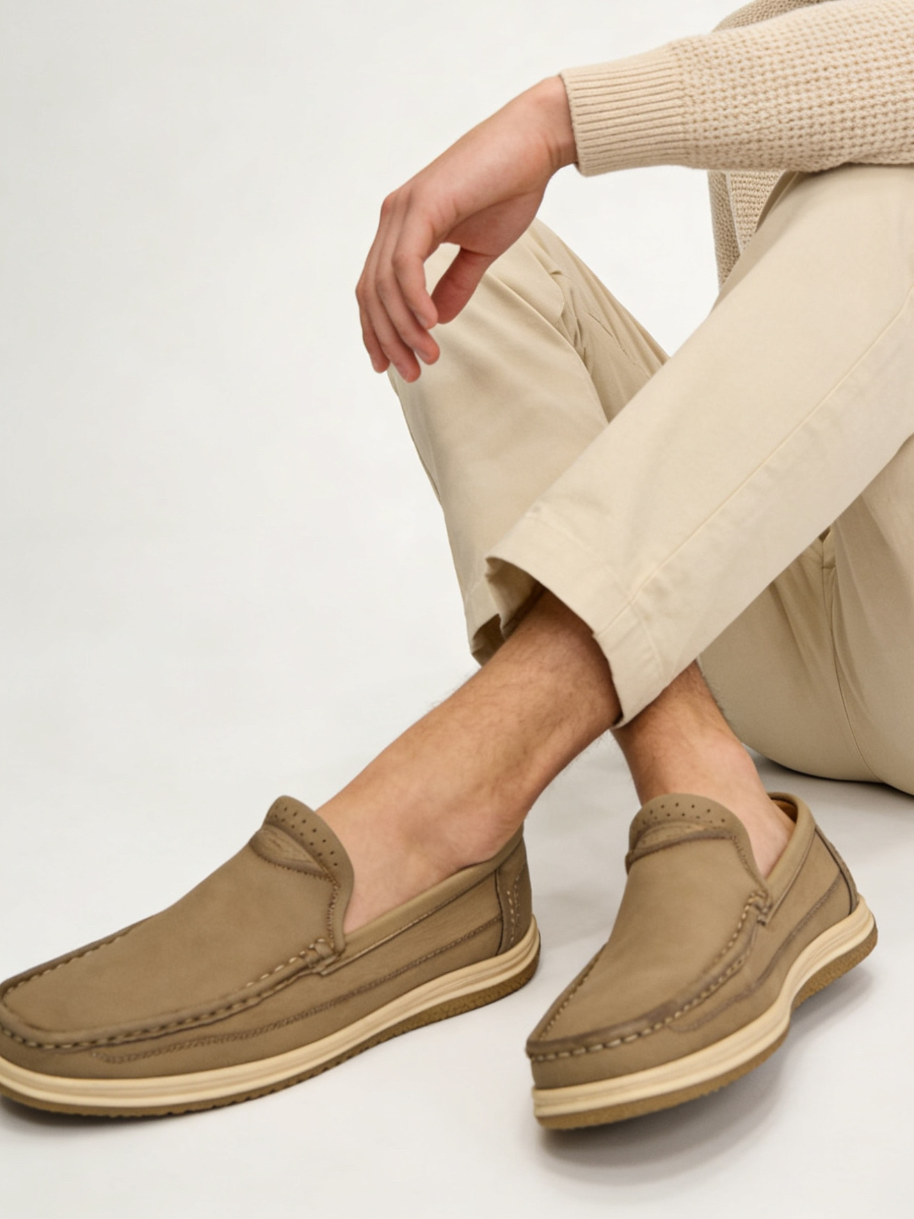 Wholesaler ALTAMODA SHOES - Men's loafers in comfort