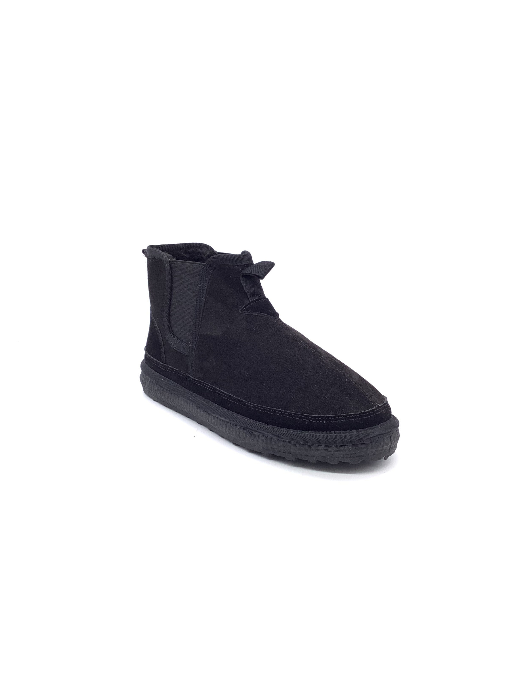 Wholesaler AMANDA SHOES - Elegant men's ankle boots with fur trim