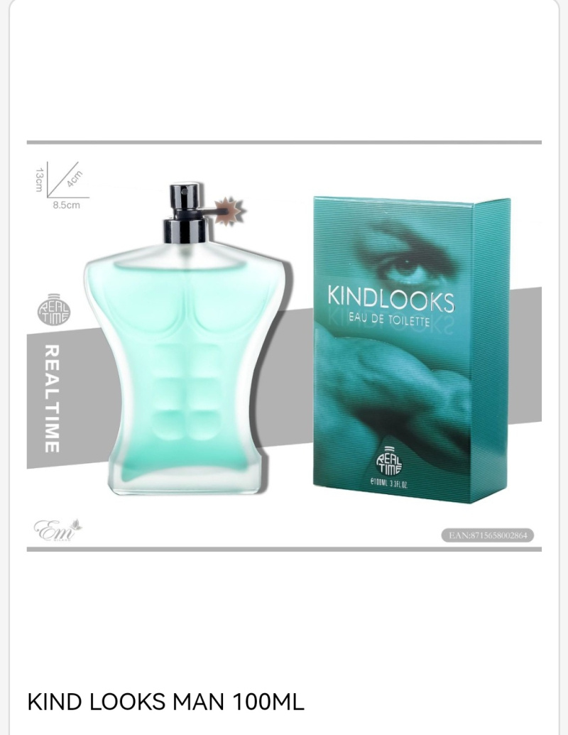 Grossiste ANNE LOU'S - PARFUM POUR HOMME KIND LOOK MEN