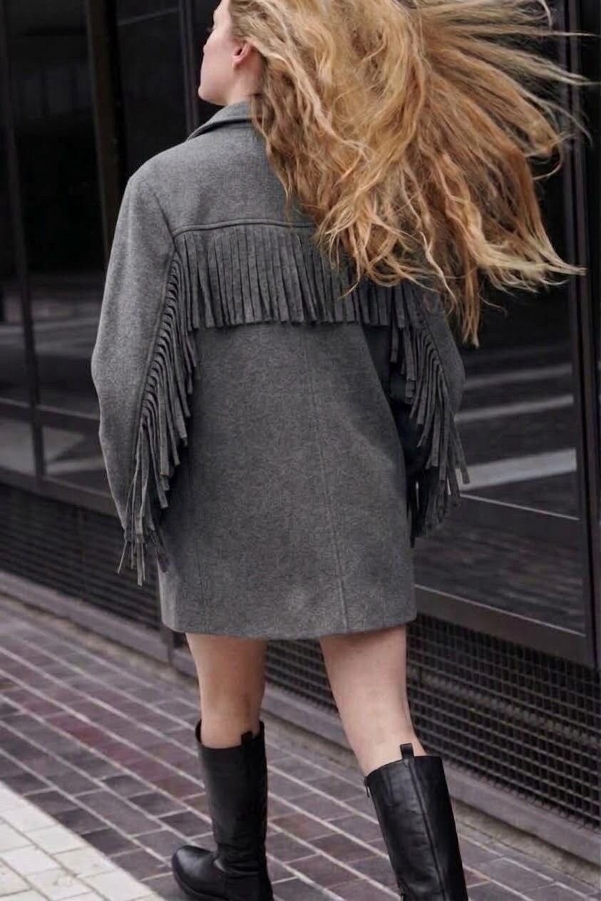 Grossiste Atelier-evene - Manteau Frange