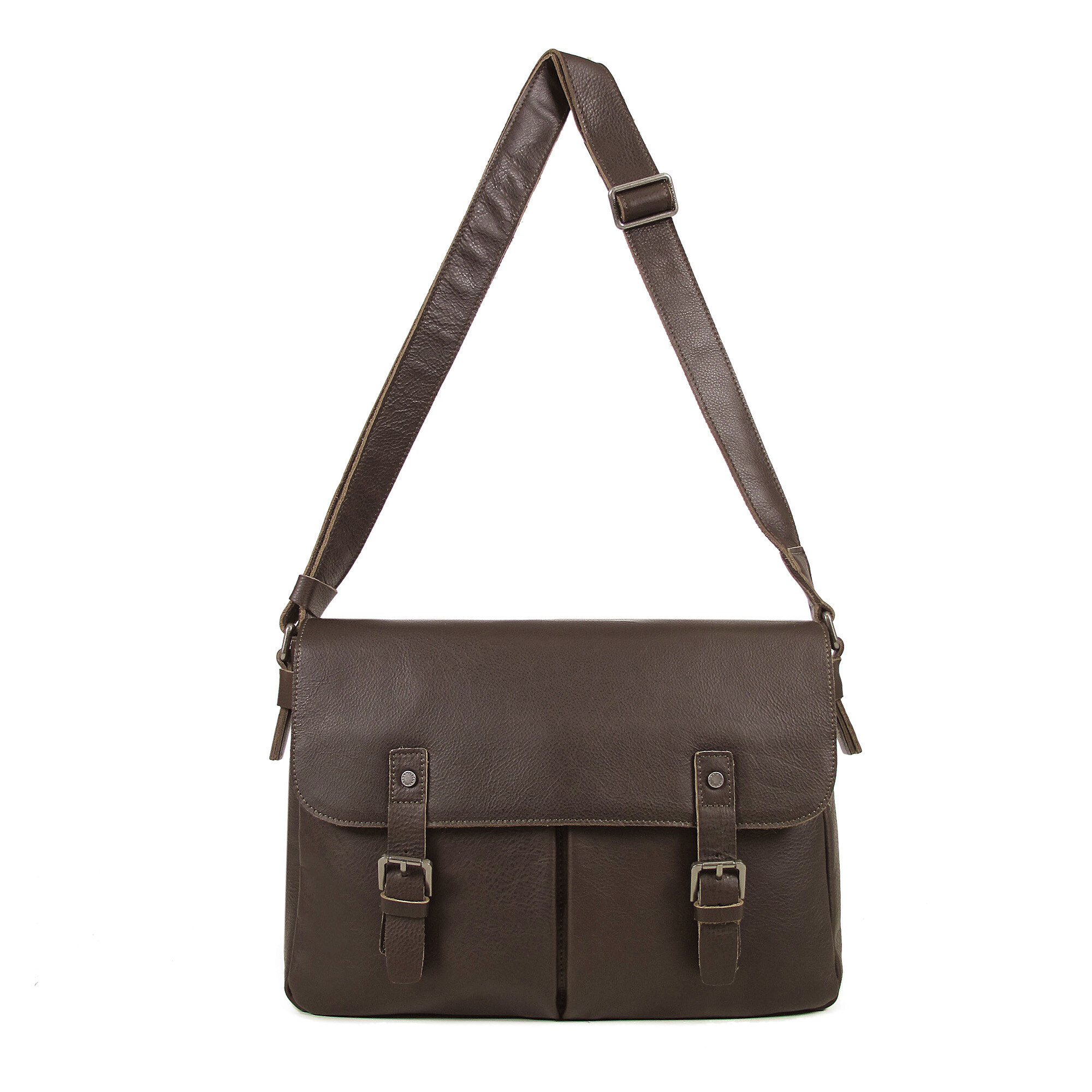 Grossista Auren - Borsa a tracolla W8185-4 in pelle di vitello.