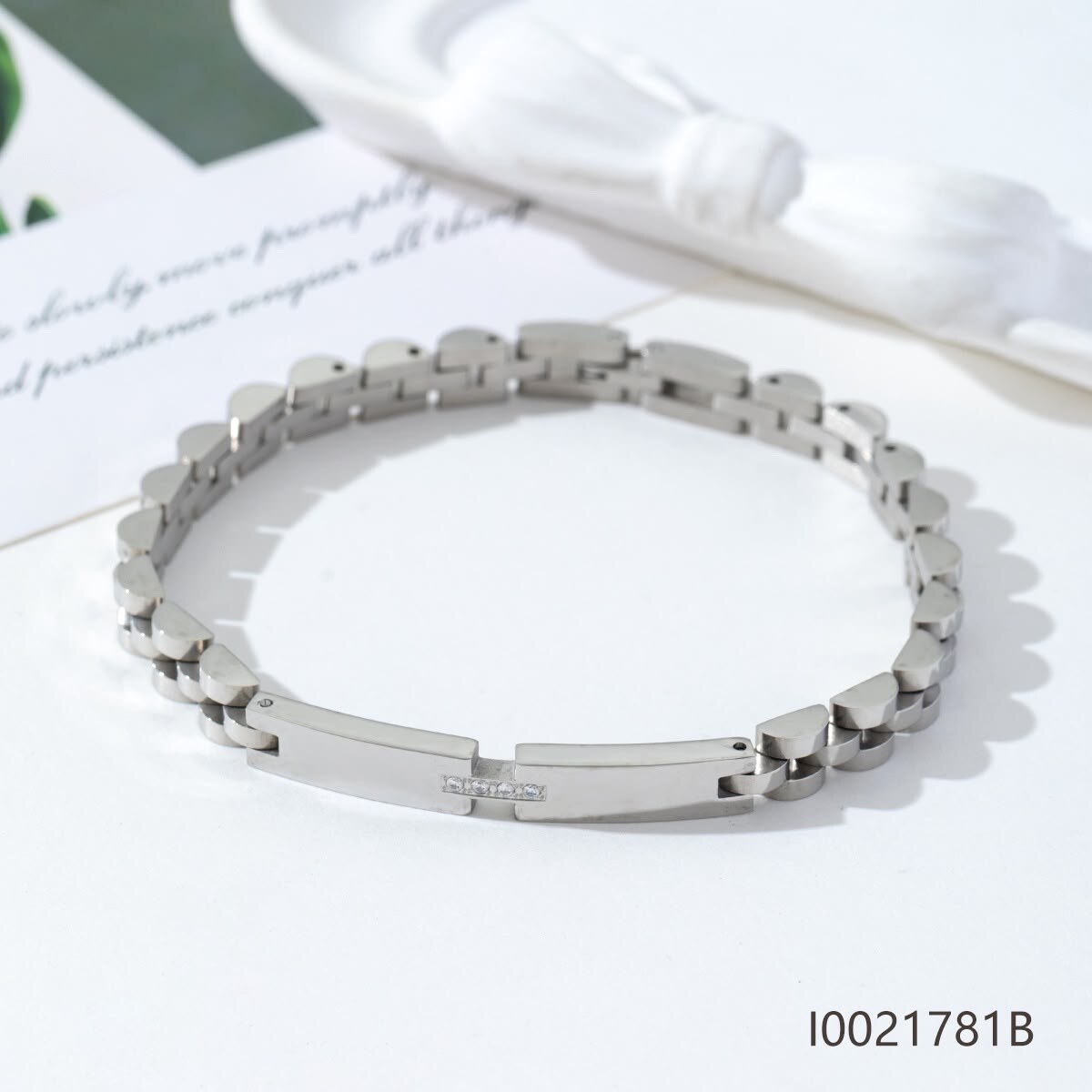 Grossiste BEA & CLARA - Bracelet homme en acier inoxydable