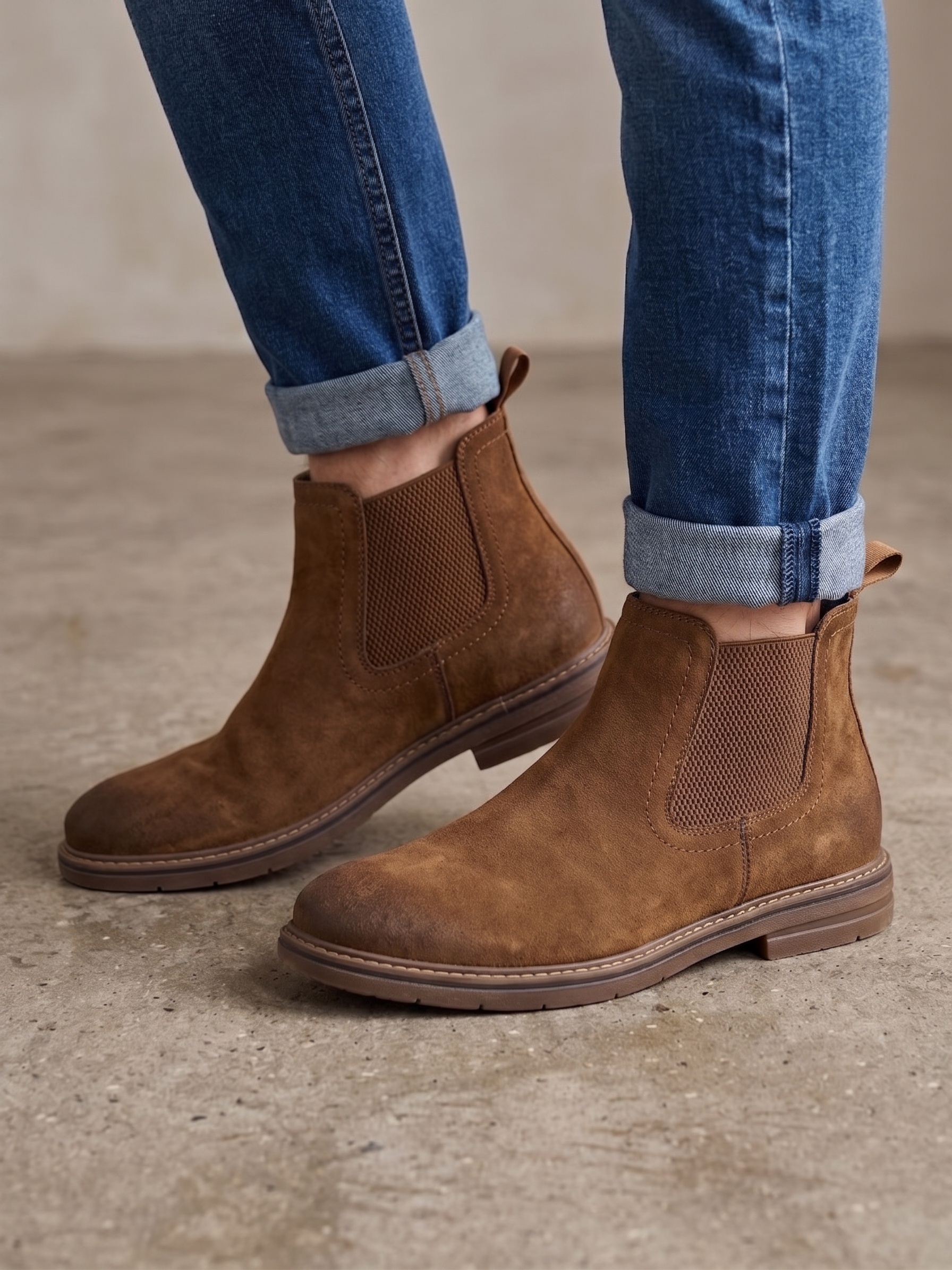 Wholesaler BEAVITA SHOES - Men's classic Chelsea boot, everyday style.