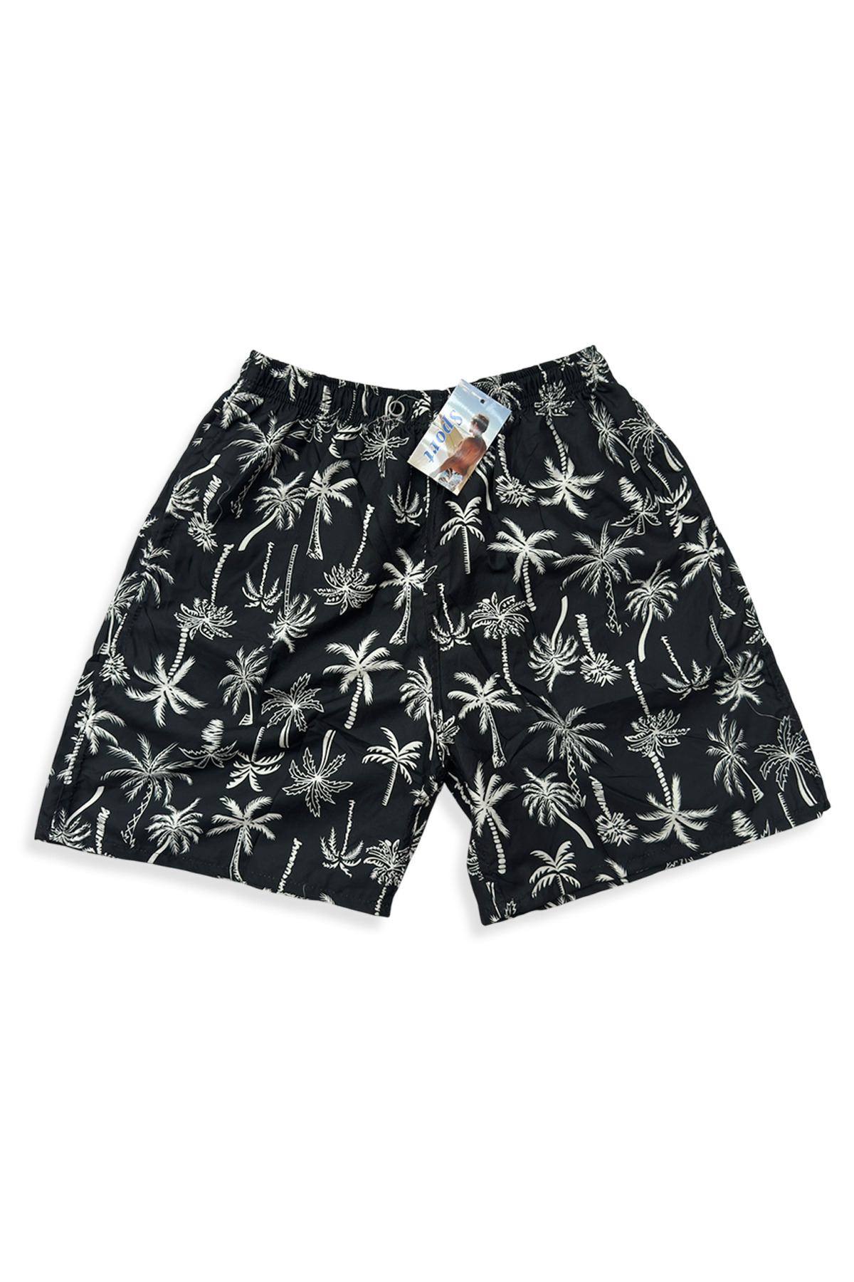 Großhändler BELLE COM'ELLE - Herren-Badeshorts mit Palmen
