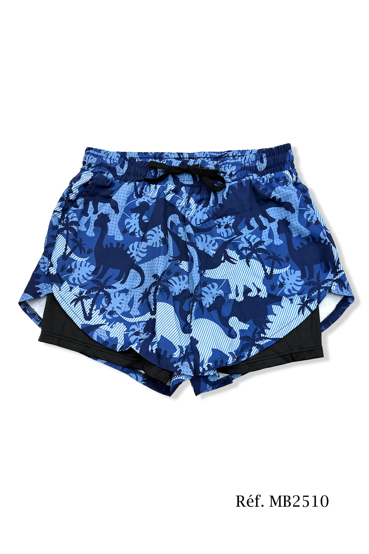Wholesaler BELLE COM'ELLE - 2-in-1 Sports Shorts