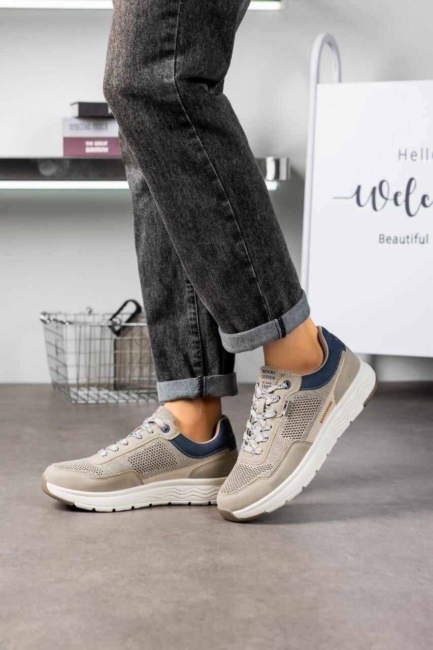 Großhändler Bello Star - Klassischer Herrensneaker mit bequemer Sohle