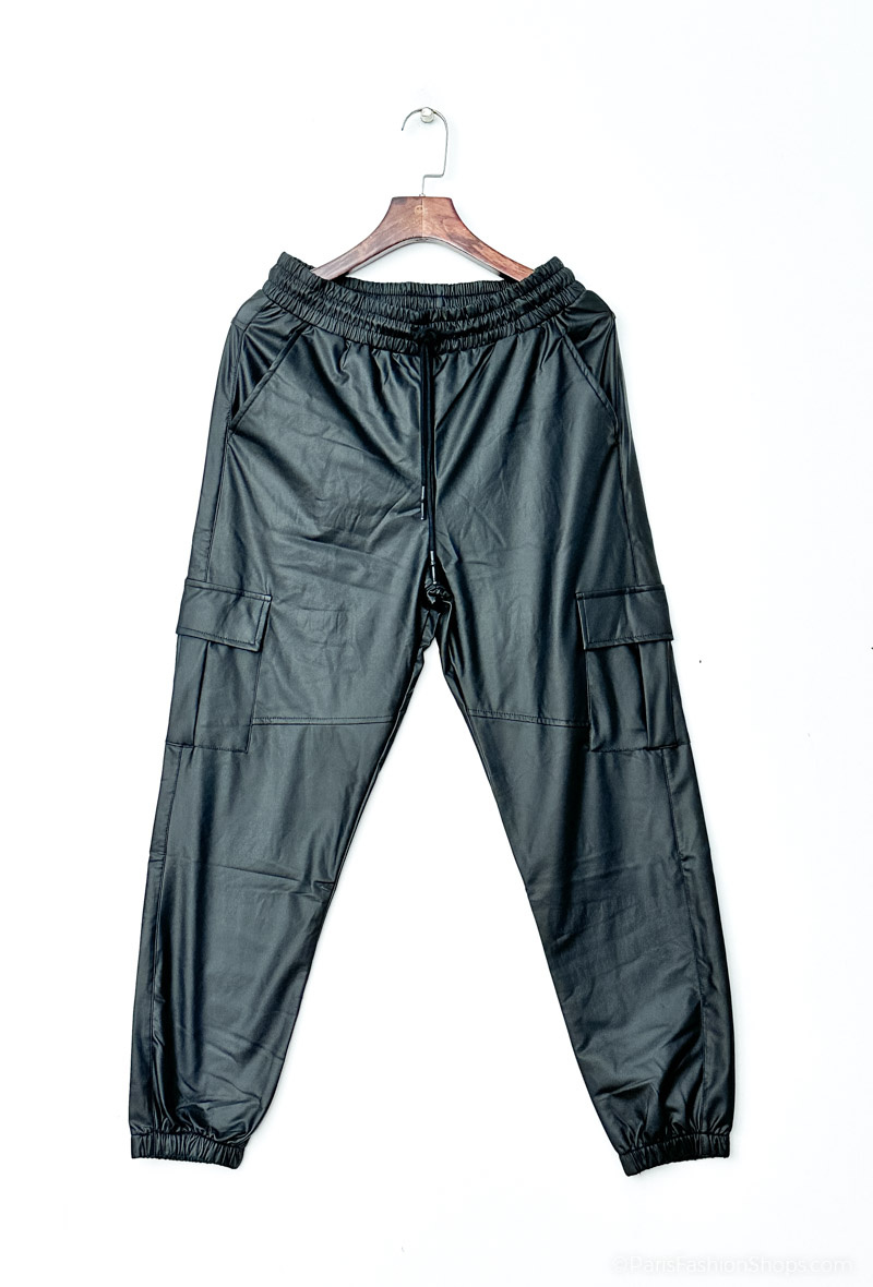 Mayorista Berry Denim - Pantalones cargo con efecto de pu