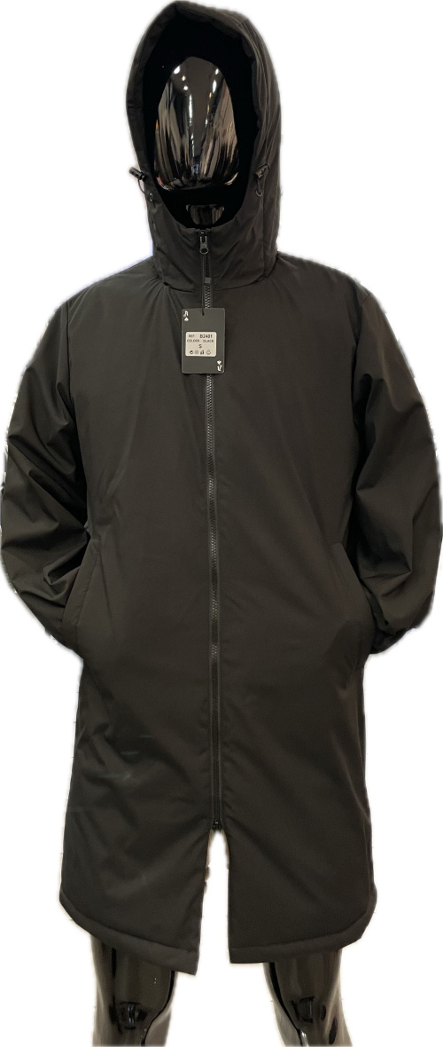 veste long - Noir - 1 - grand format