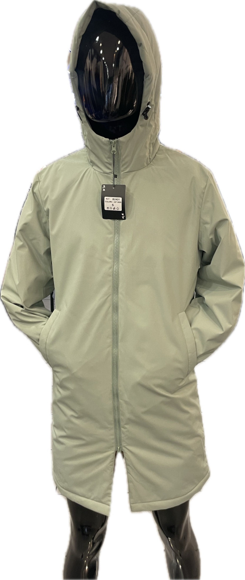 veste long - Vert Clair - 1 - grand format