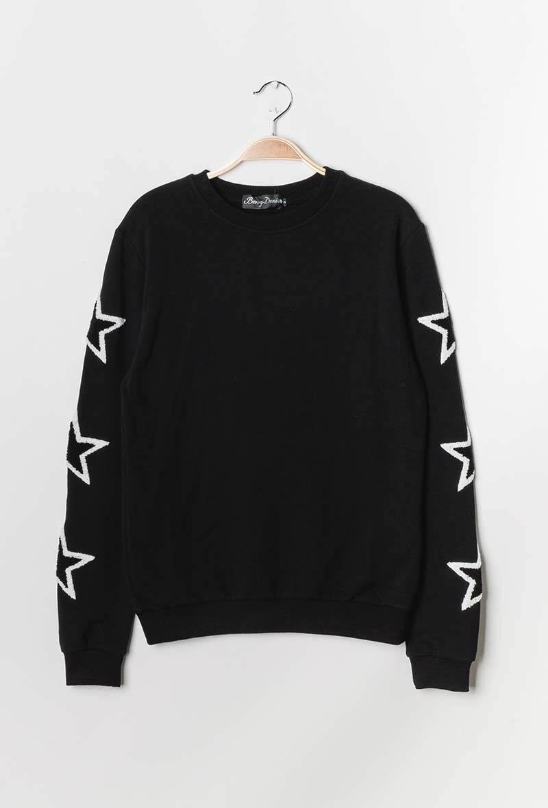 Grossiste Berry Denim - Sweat broderie