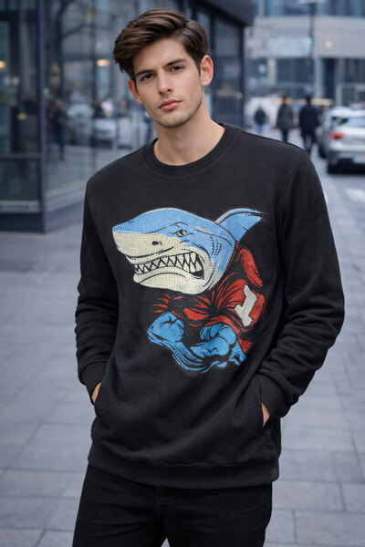 Großhändler Berry Denim - gemusterter Pullover Großhändler Berry Denim - gemusterter Pullover