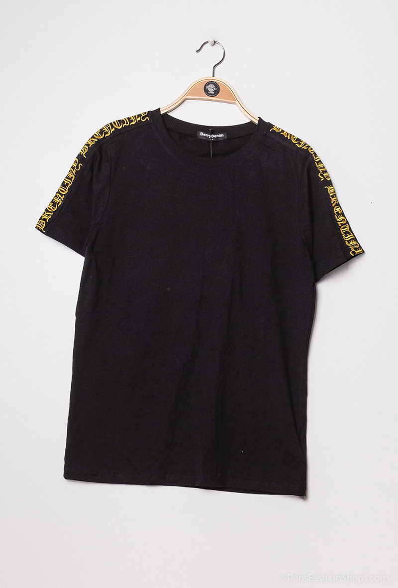 Großhändler Berry Denim - Besticktes T-Shirt