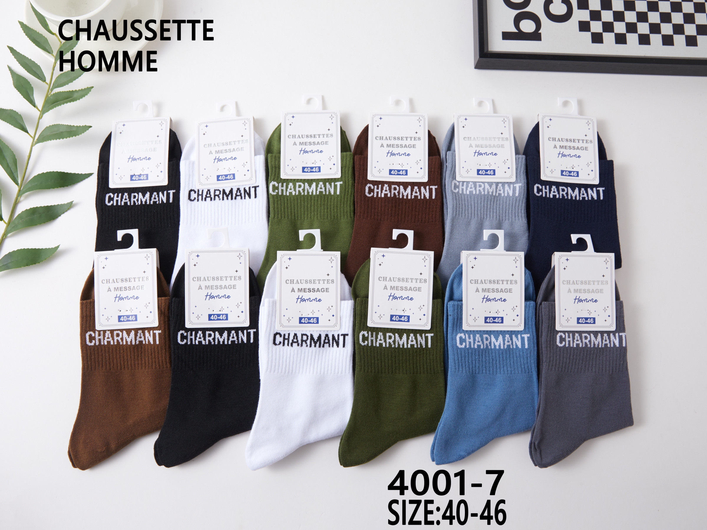 Grossiste Best Fashion - CHAUSSETTE CHARMANT