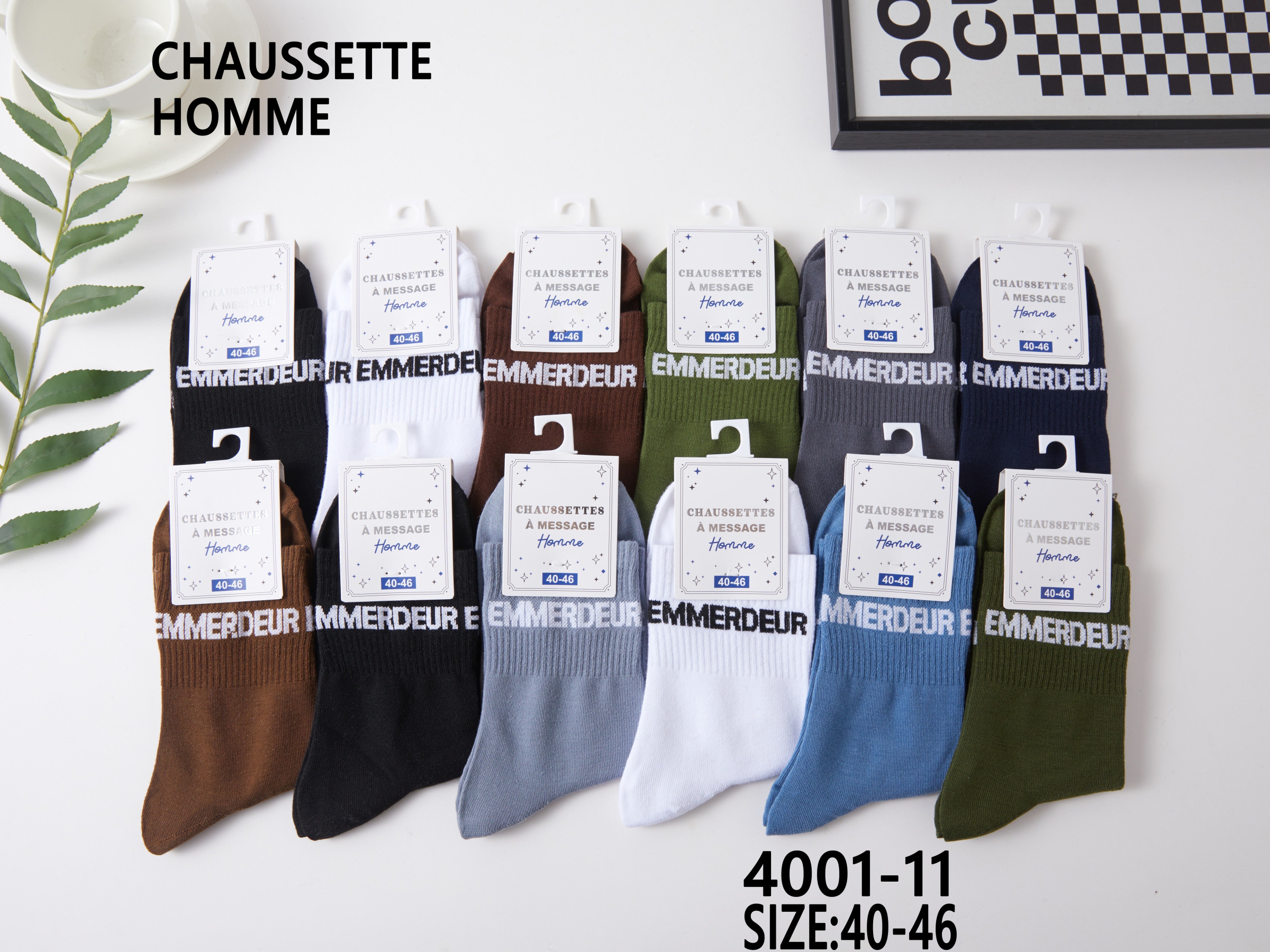 Grossiste Best Fashion - CHAUSSETTE EMMERDEUR