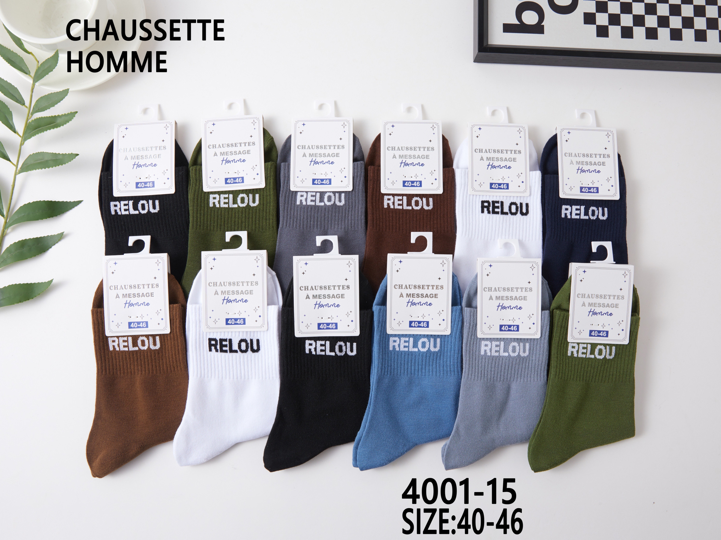 Grossiste Best Fashion - CHAUSSETTE RELOU