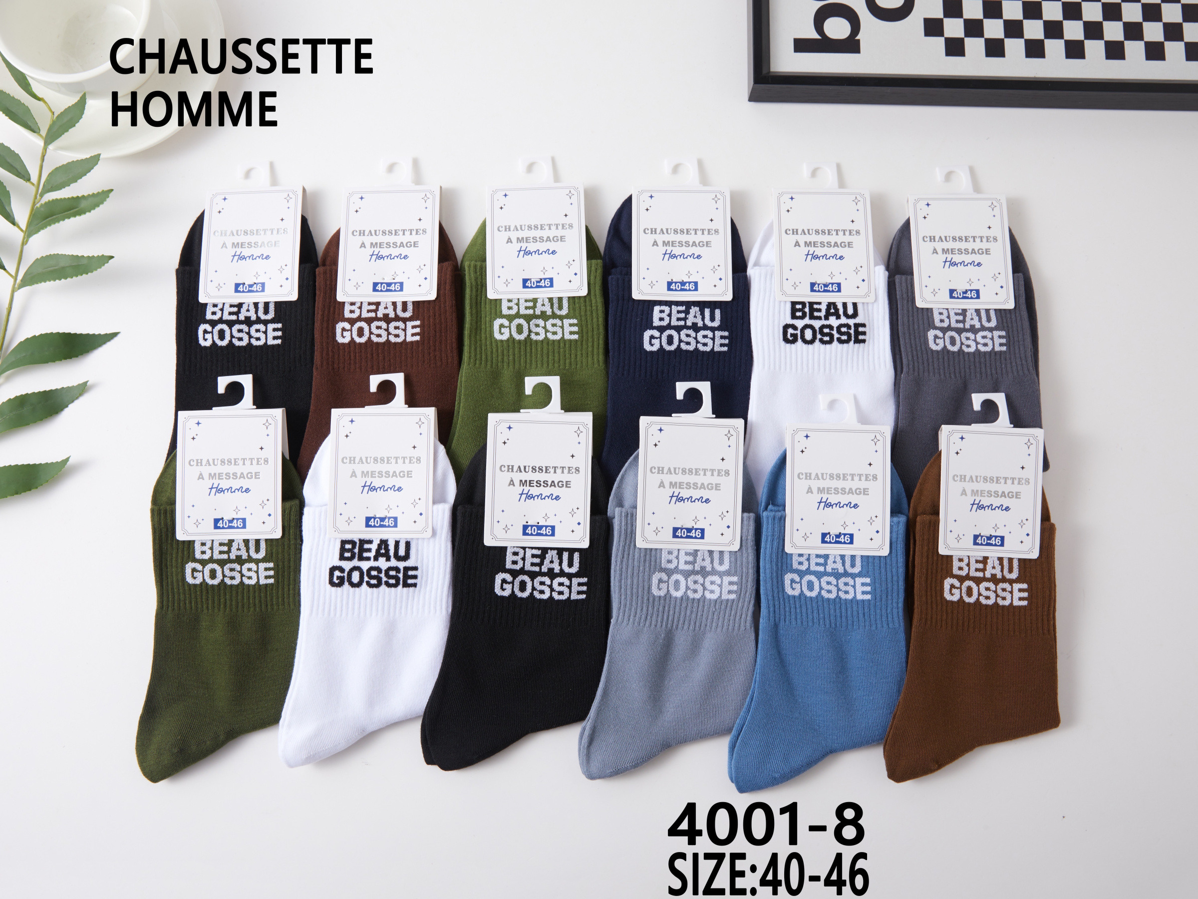 Grossiste Best Fashion - CHAUSSETTE BEAU GOSSE