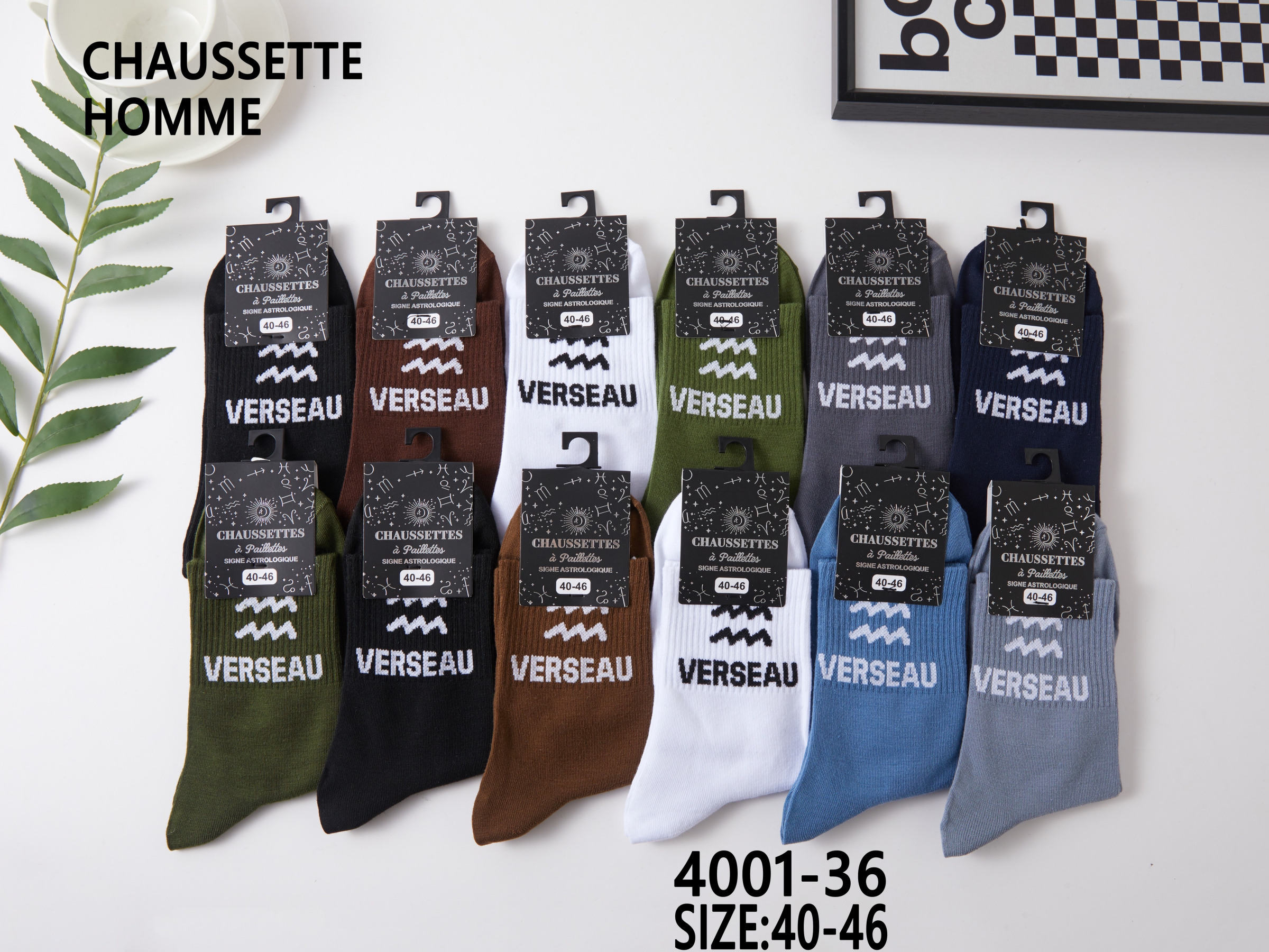 Grossiste Best Fashion - CHAUSSETTE VERSEAU