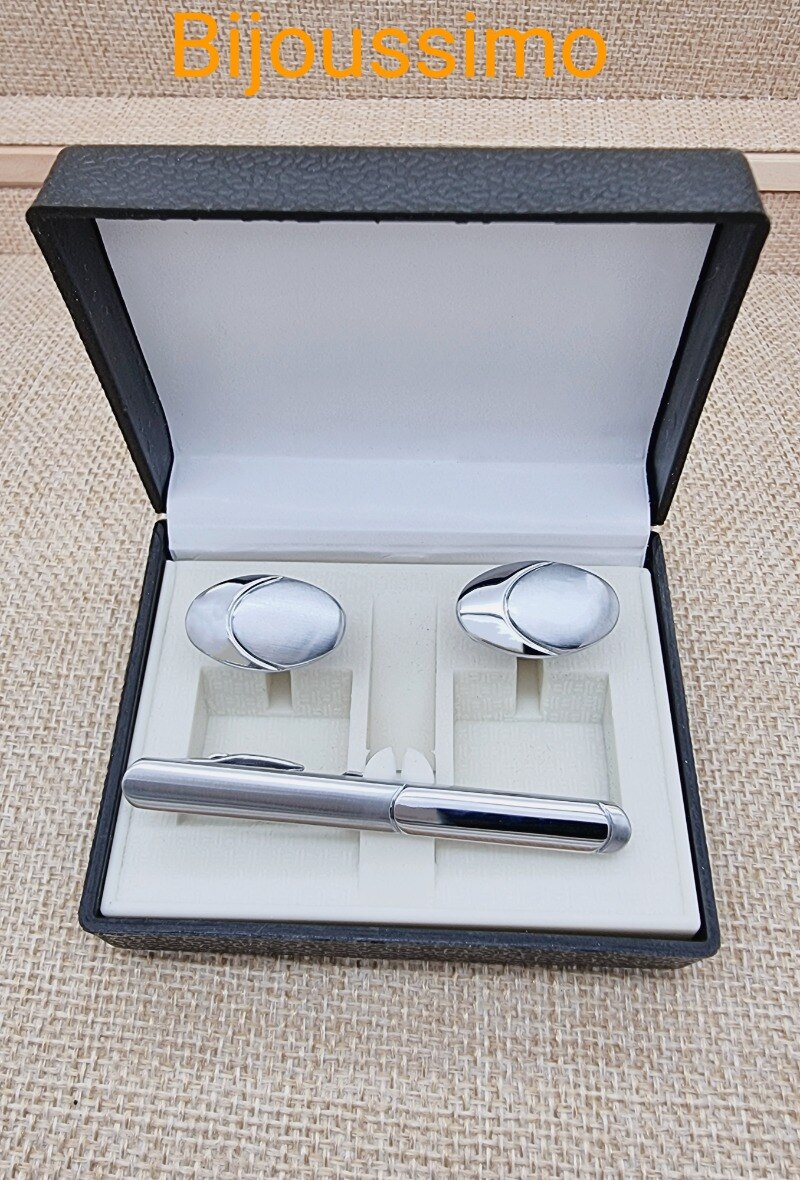 Mayorista Bijoussimo - Cufflink with clip with box