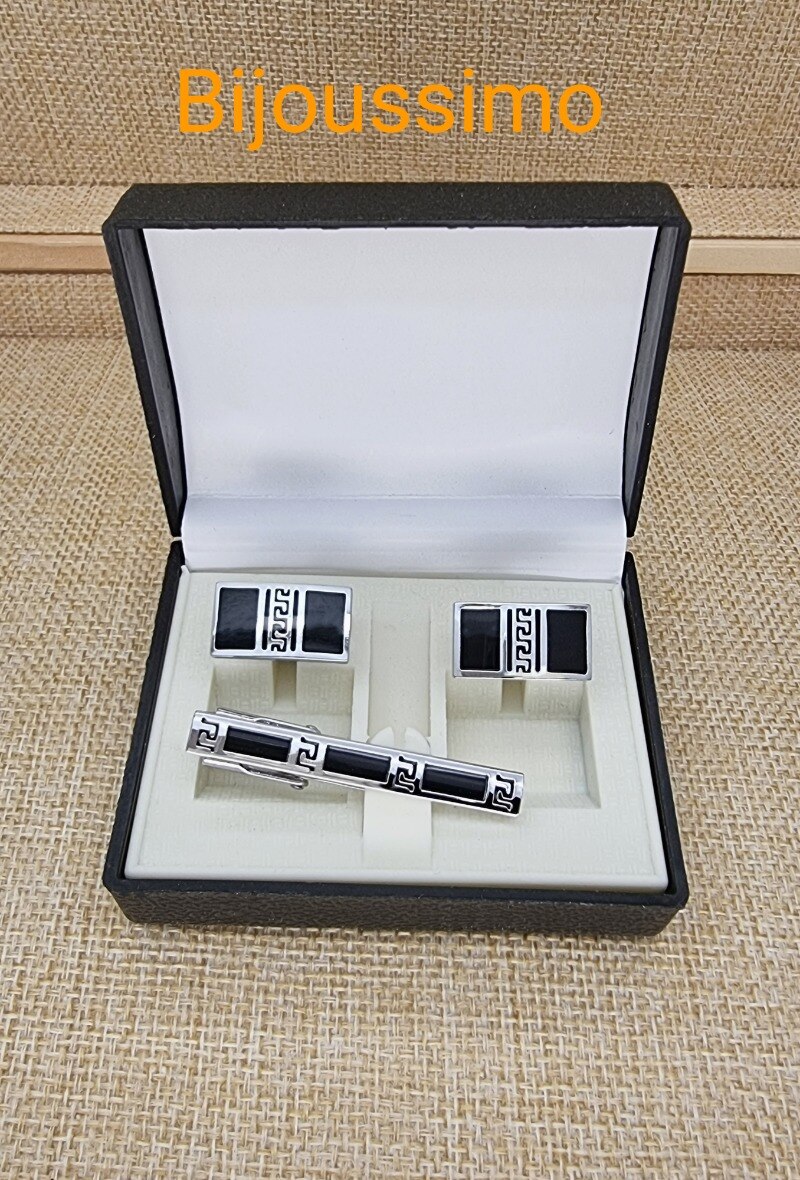 Mayorista Bijoussimo - Cufflink with clip with box