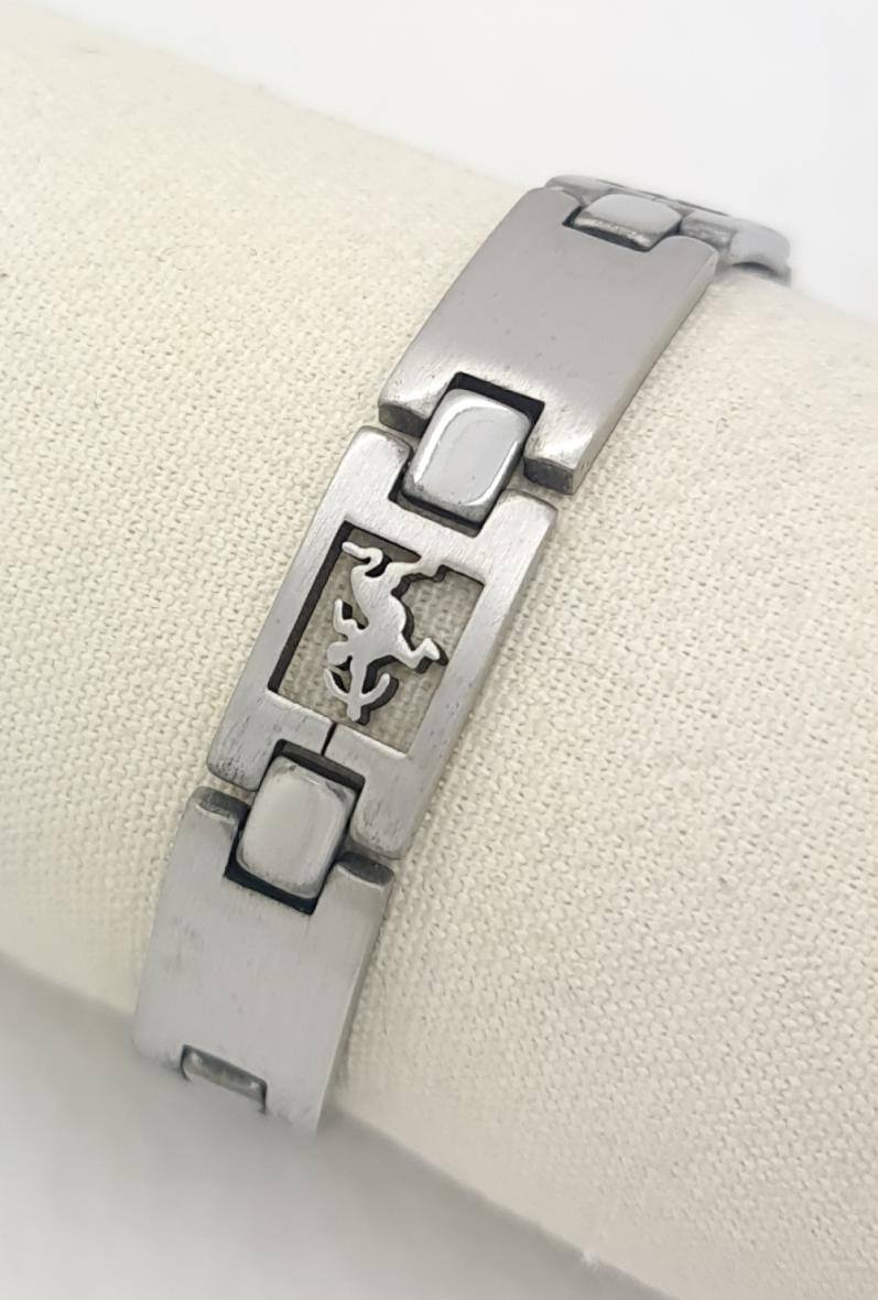 Grossista Bijoussimo - Bracciale in acciaio da uomo con motivo del segno zodiacale: Sagittario