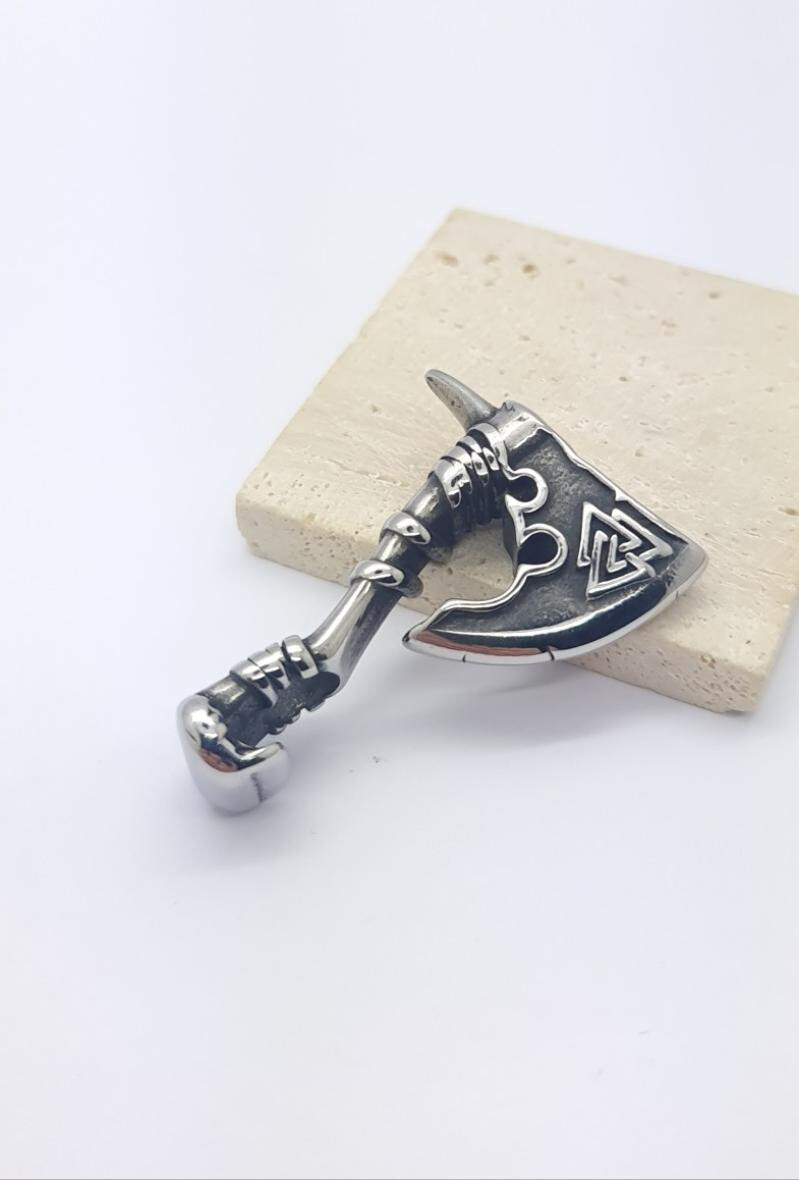 Wholesaler Bijoussimo - Viking ax steel pendant