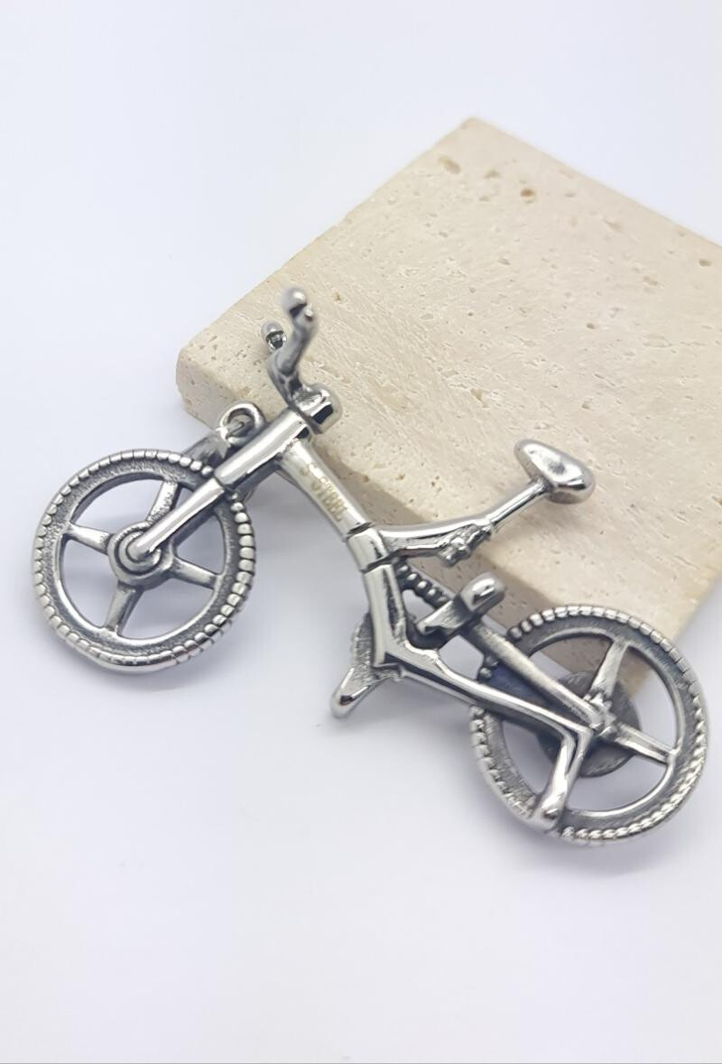 Wholesaler Bijoussimo - ATV bike steel pendant