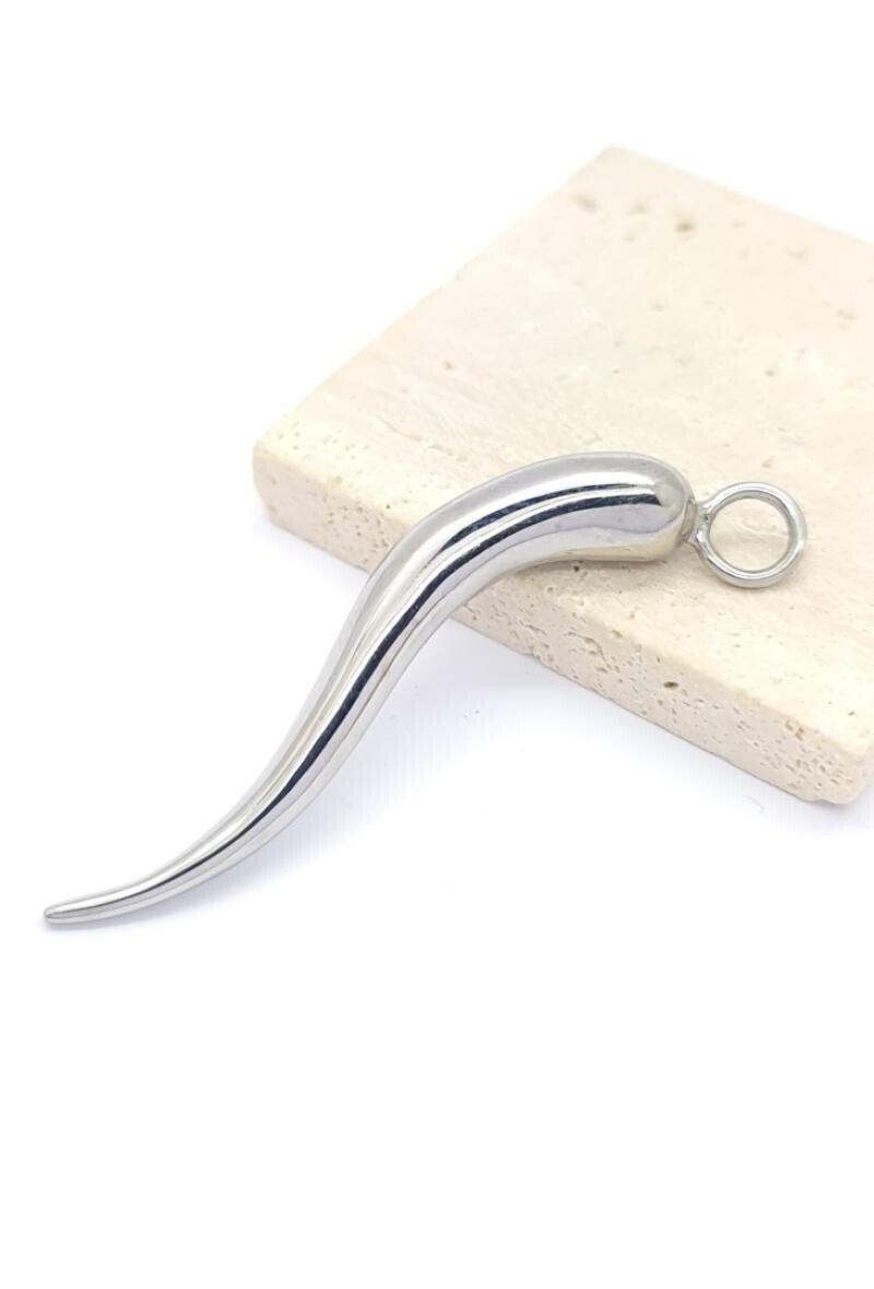 Wholesaler Bijoussimo - Steel pendant horn of abundance