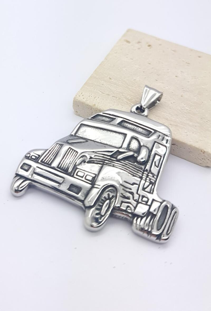 Wholesaler Bijoussimo - American truck steel pendant