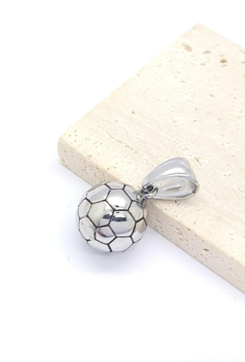 Wholesaler Bijoussimo - Steel pendant football