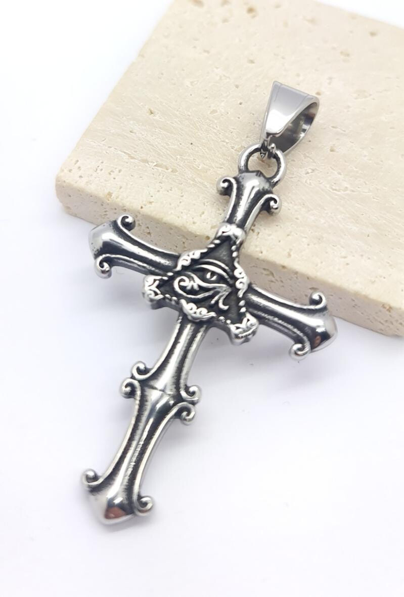 Wholesaler Bijoussimo - Handworm pendant Cross eye