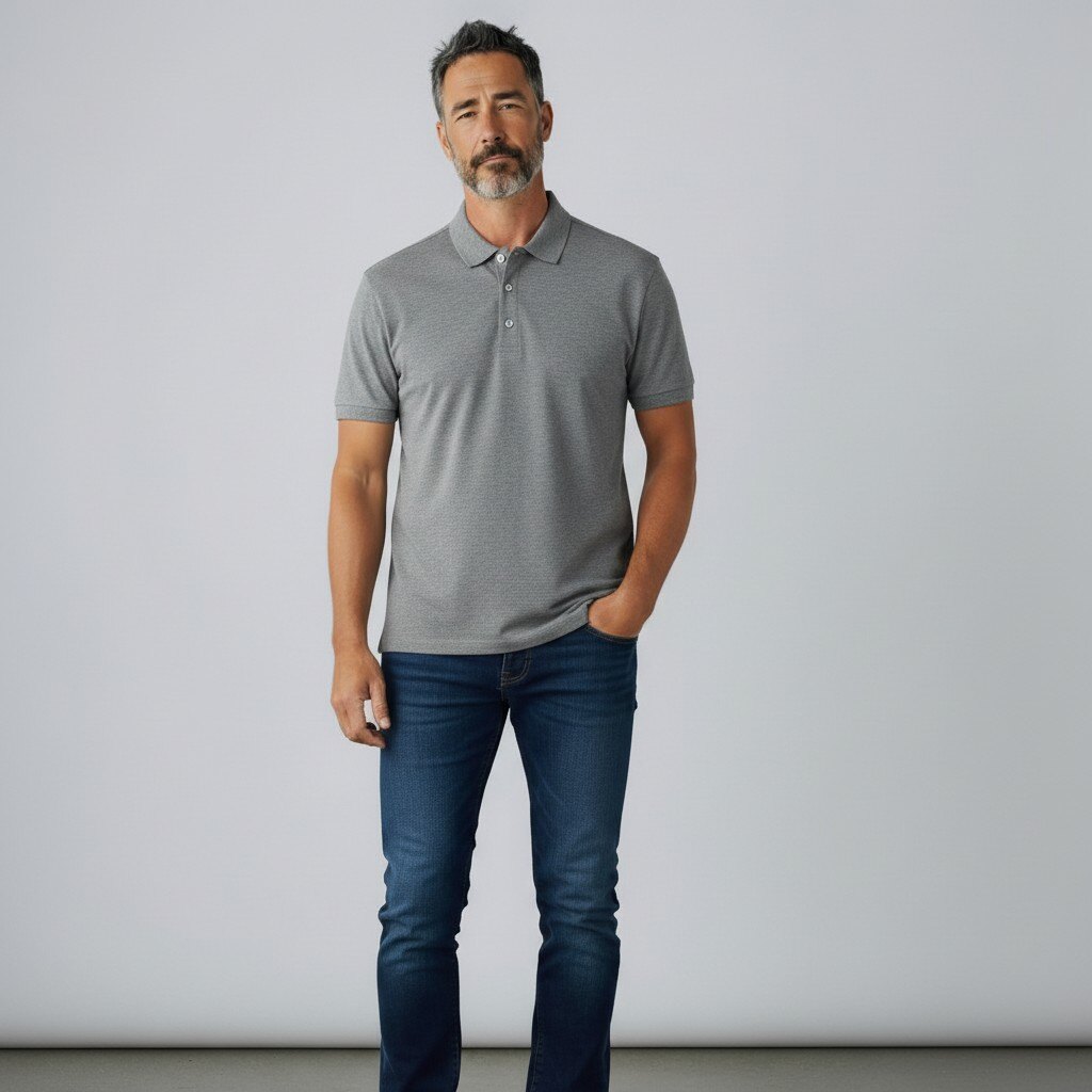 Großhändler Bill Tornade - Herren-Poloshirt aus Baumwolle