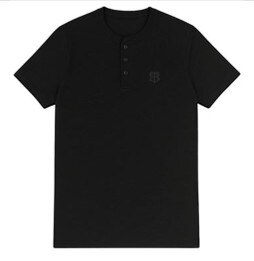 Wholesaler Bill Tornade - Men's Buttoned Henley T-Shirt