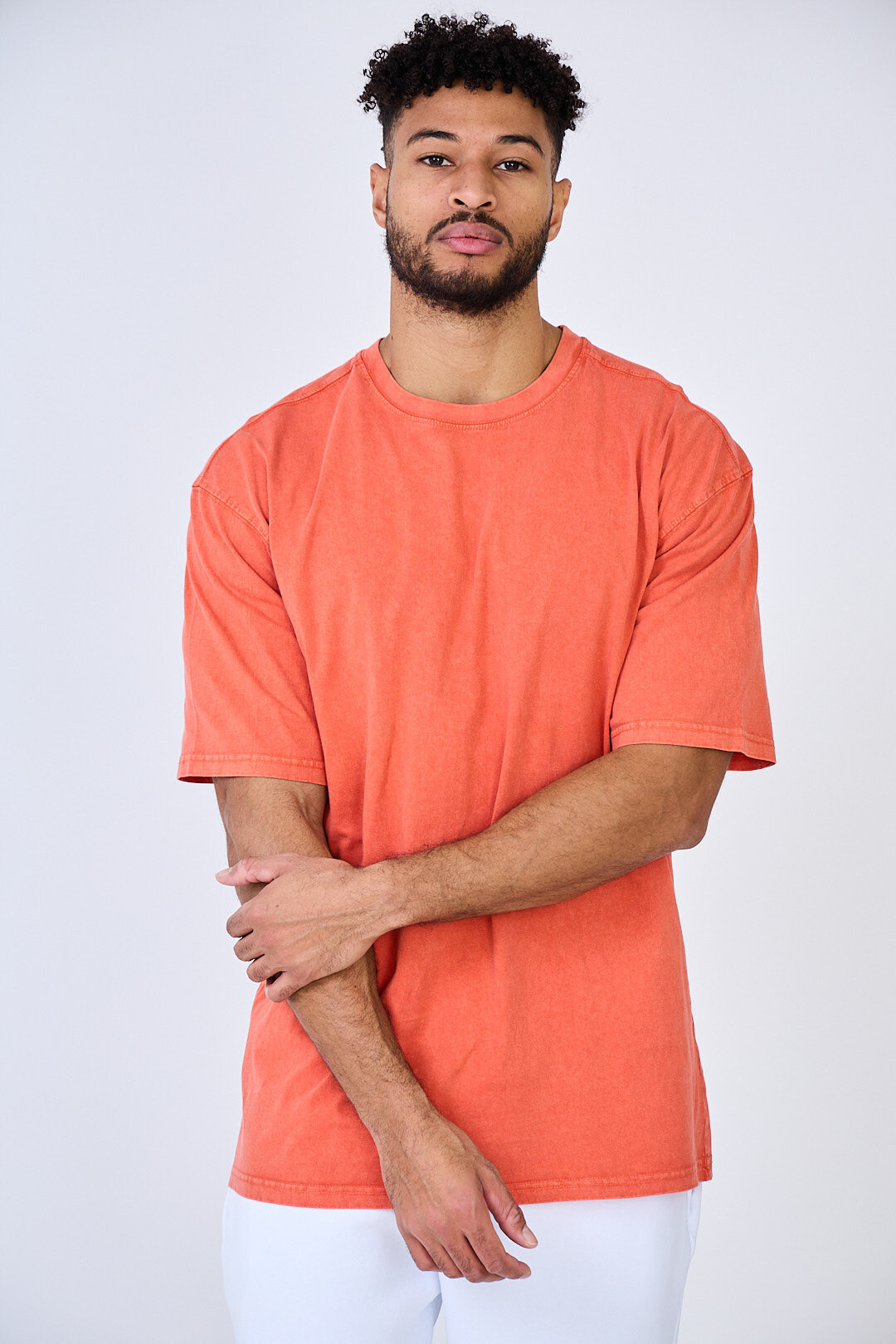 Wholesaler Black Industry - T 002 OVERSIZE BLACK VINTAGE