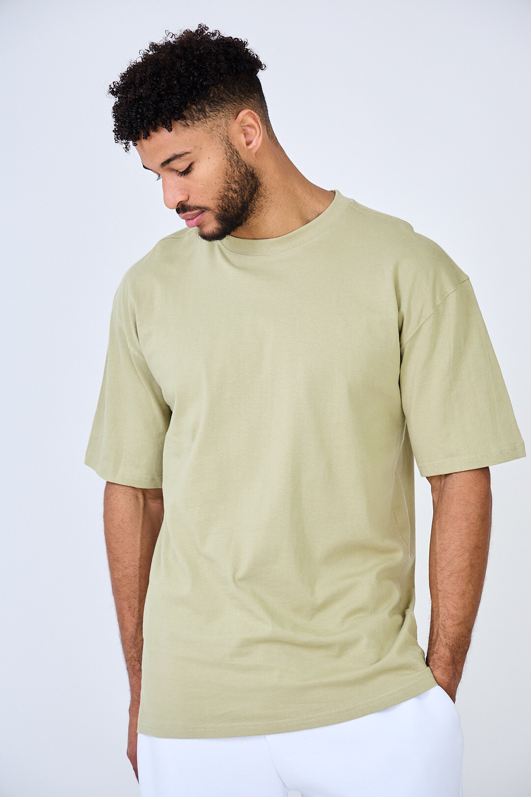 Wholesaler Black Industry - T 002 OVERSIZE BLACK VINTAGE