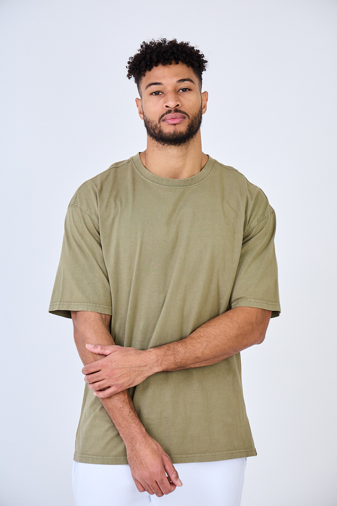 Wholesaler Black Industry - T 002 OVERSIZE BLACK VINTAGE