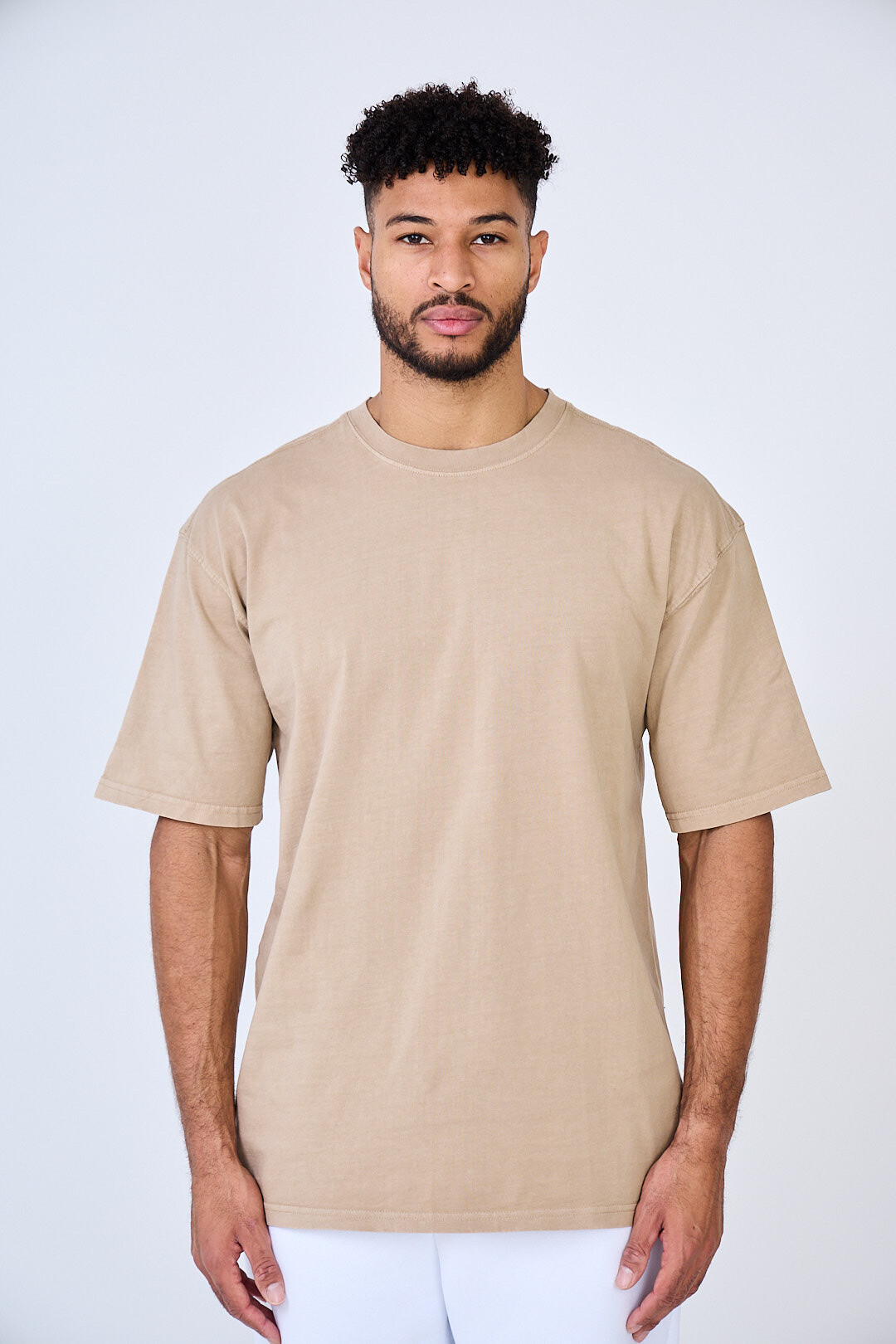 Wholesaler Black Industry - T 002 OVERSIZE BLACK VINTAGE