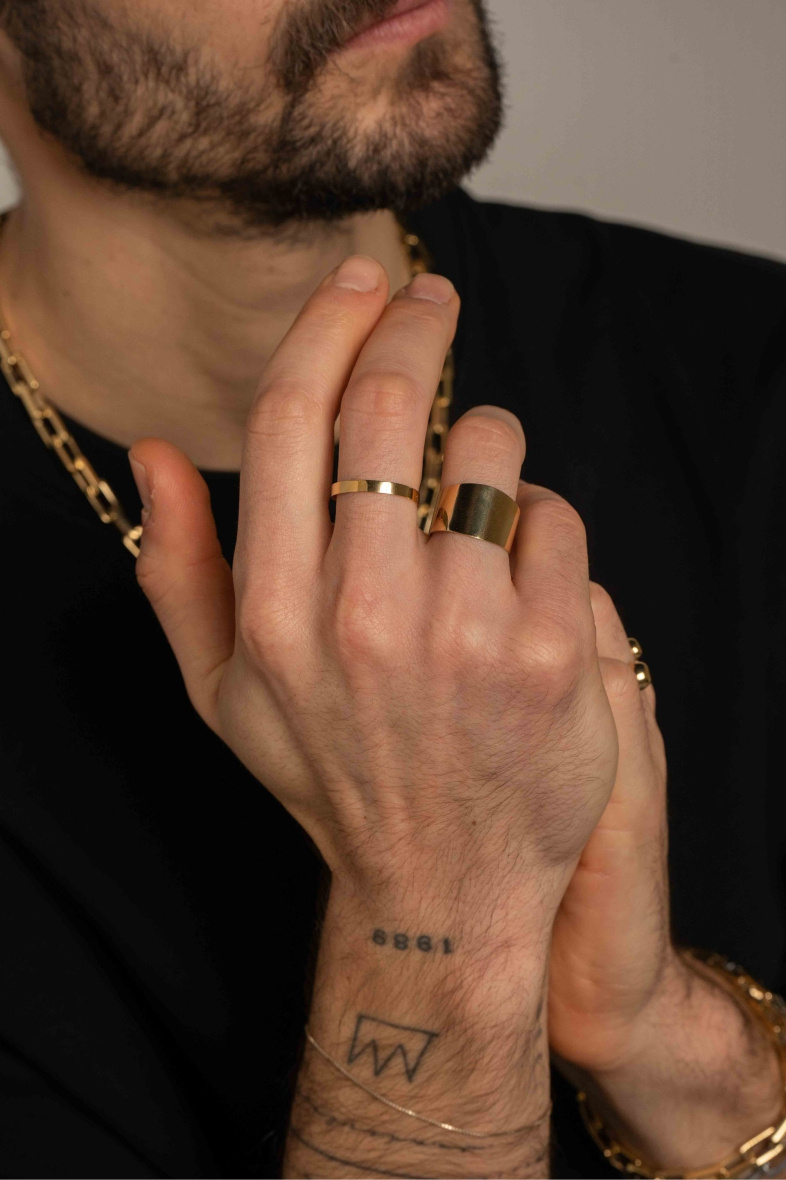 Wholesaler Bohm - Dorisia ring - smooth ring, unisex