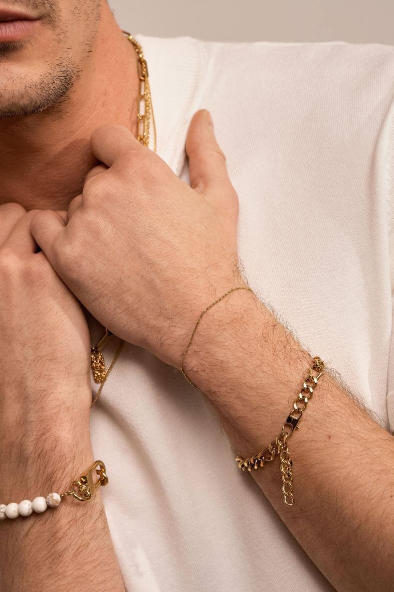 Wholesaler Bohm - Sam S bracelet - figaro mesh