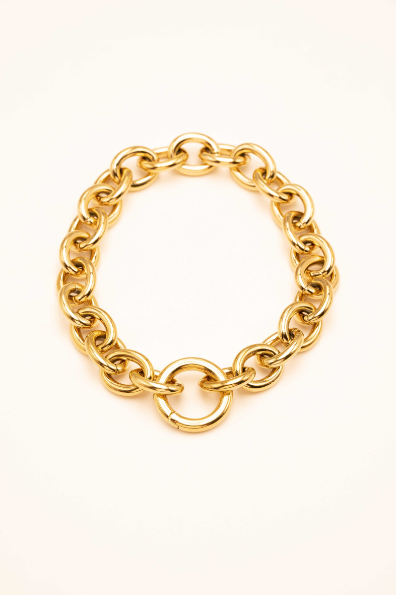 Wholesaler Bohm - Devon S bracelet - UNISEX - oval stainless steel mesh 20 CM